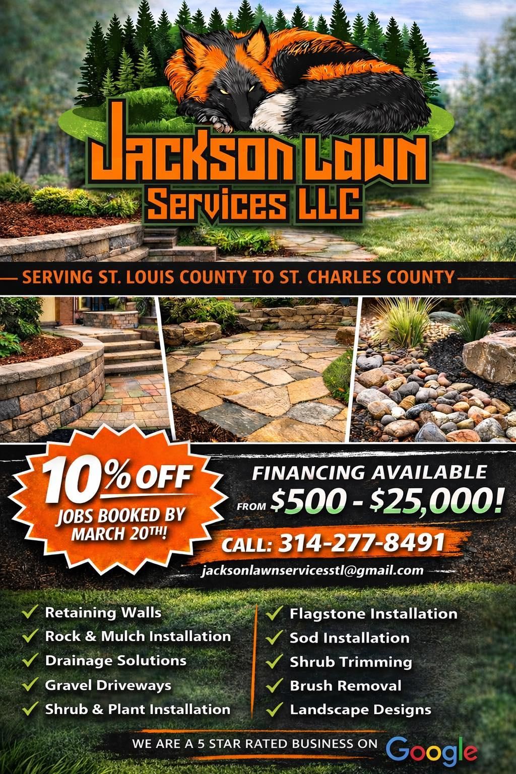  for Jackson Lawn Services LLC in St Louis, MO
