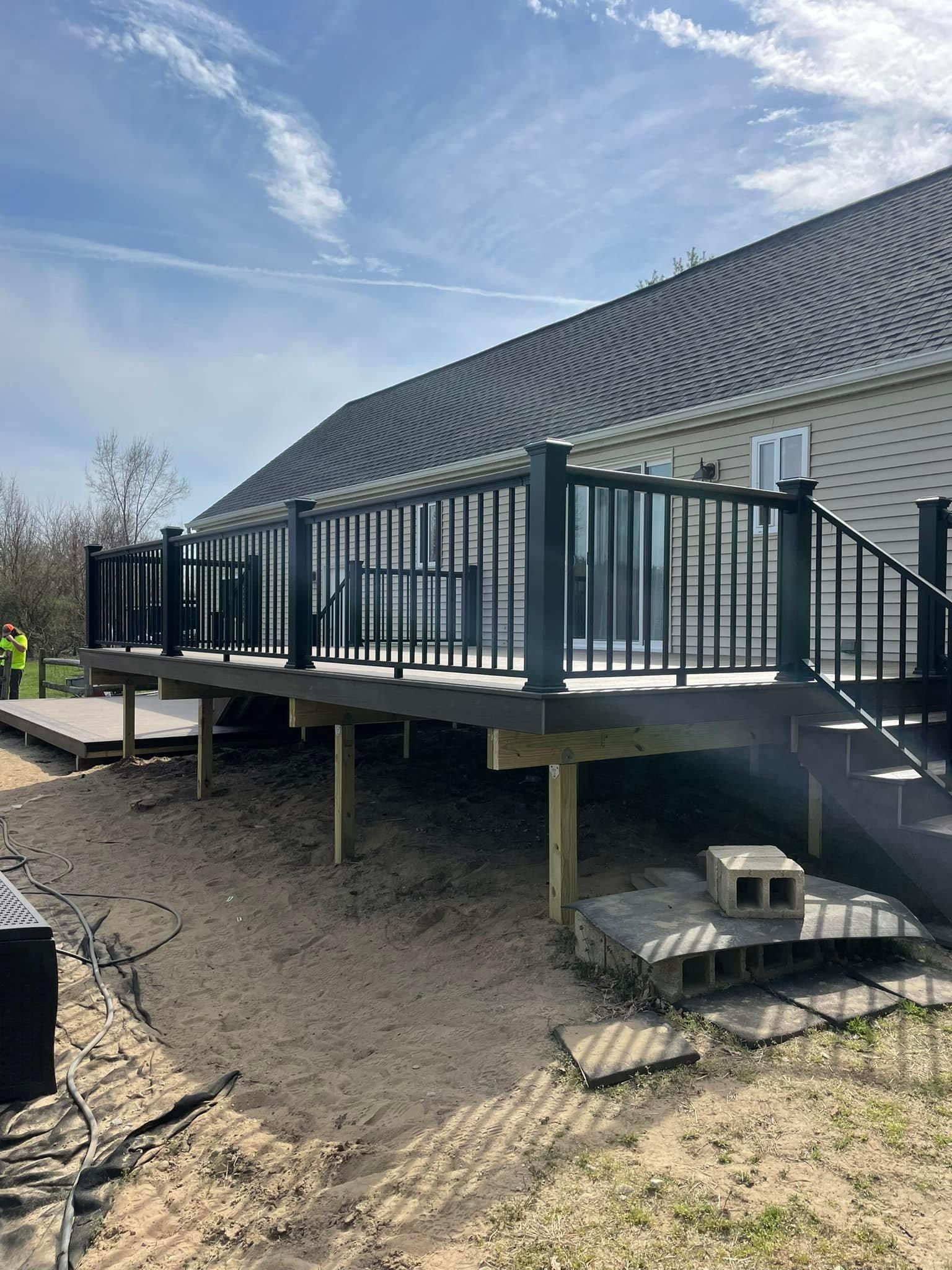 Deck & Patio Installation for BASE Contracting in Dundee,  MI