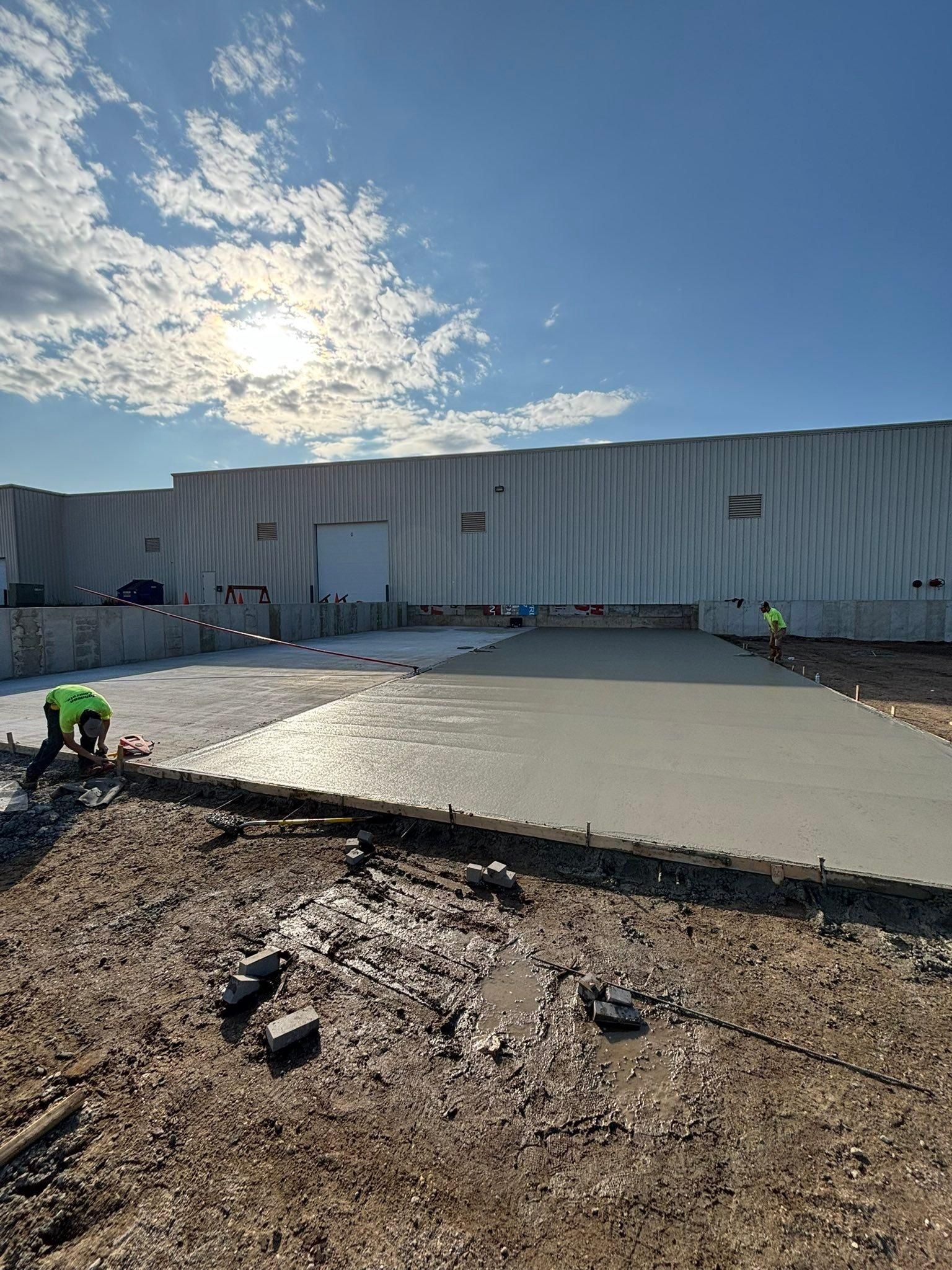  for Johnson Concrete in New London, MN