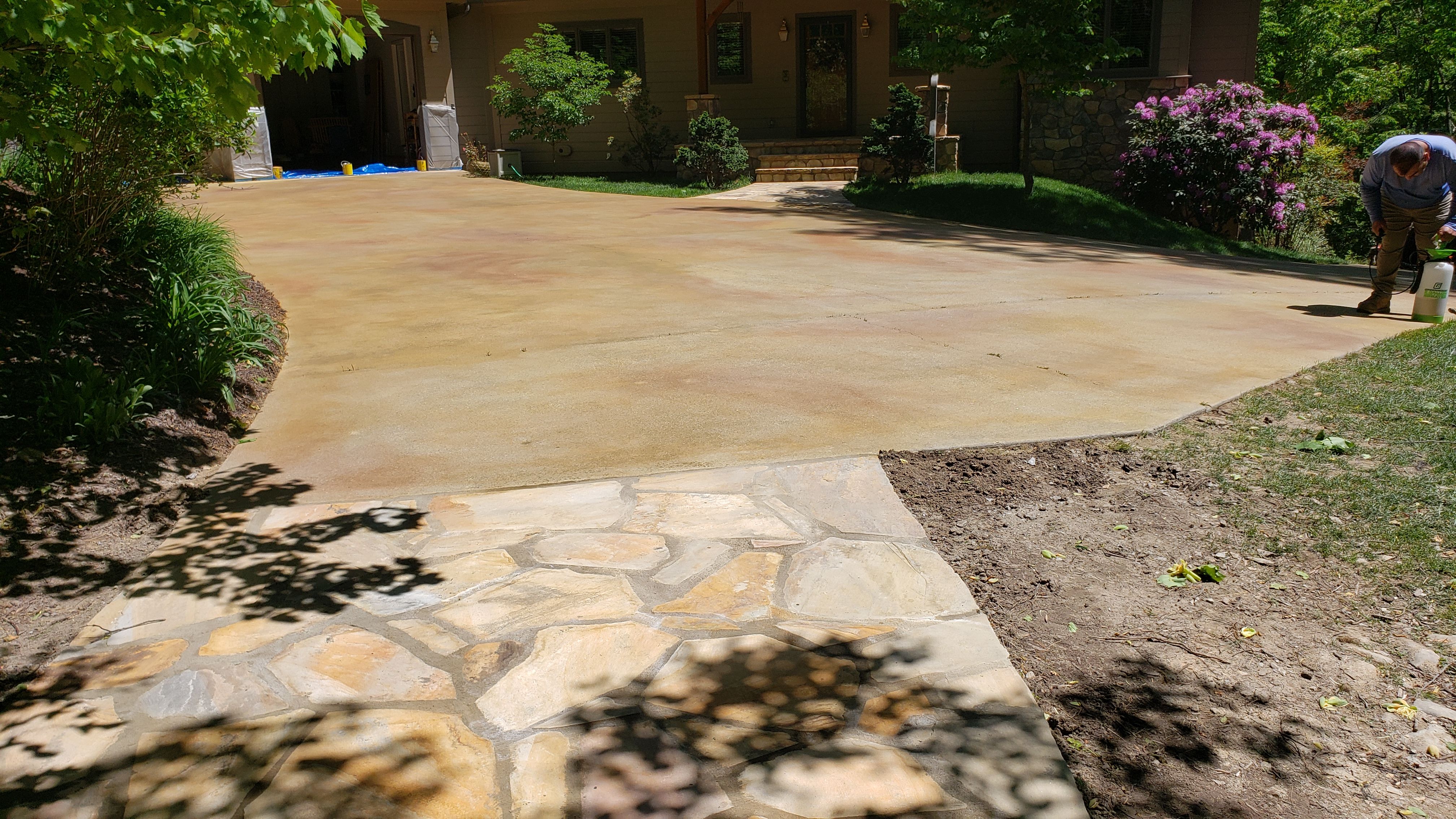  for Acosta's Stone work in Hendersonville, NC