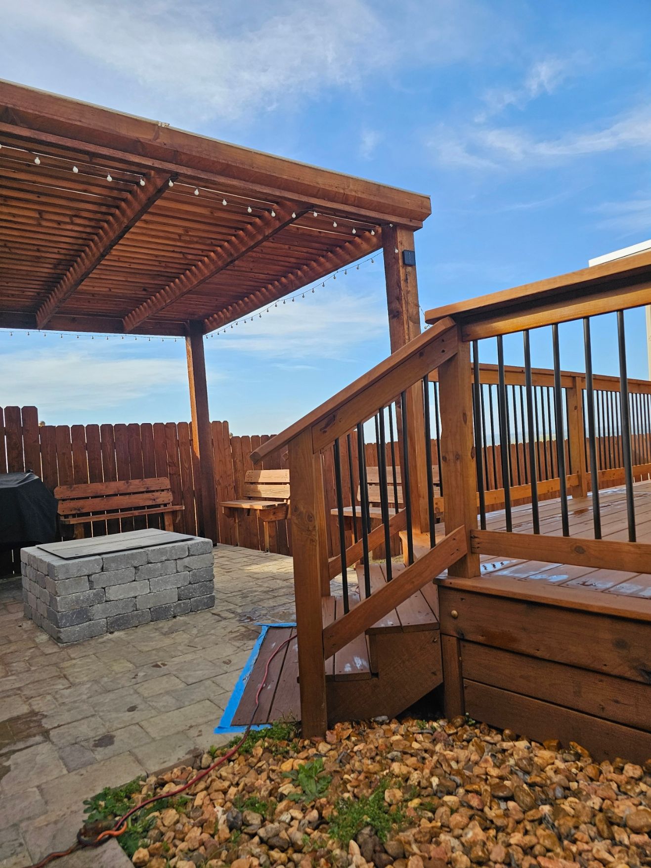 Pergola and Pavilions  for Ansley Staining and Exterior Works in New Braunfels, TX