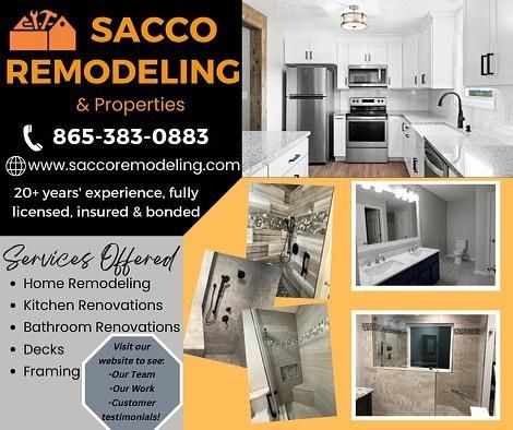 All Photos for Sacco Remodeling  in Dandridge,  TN