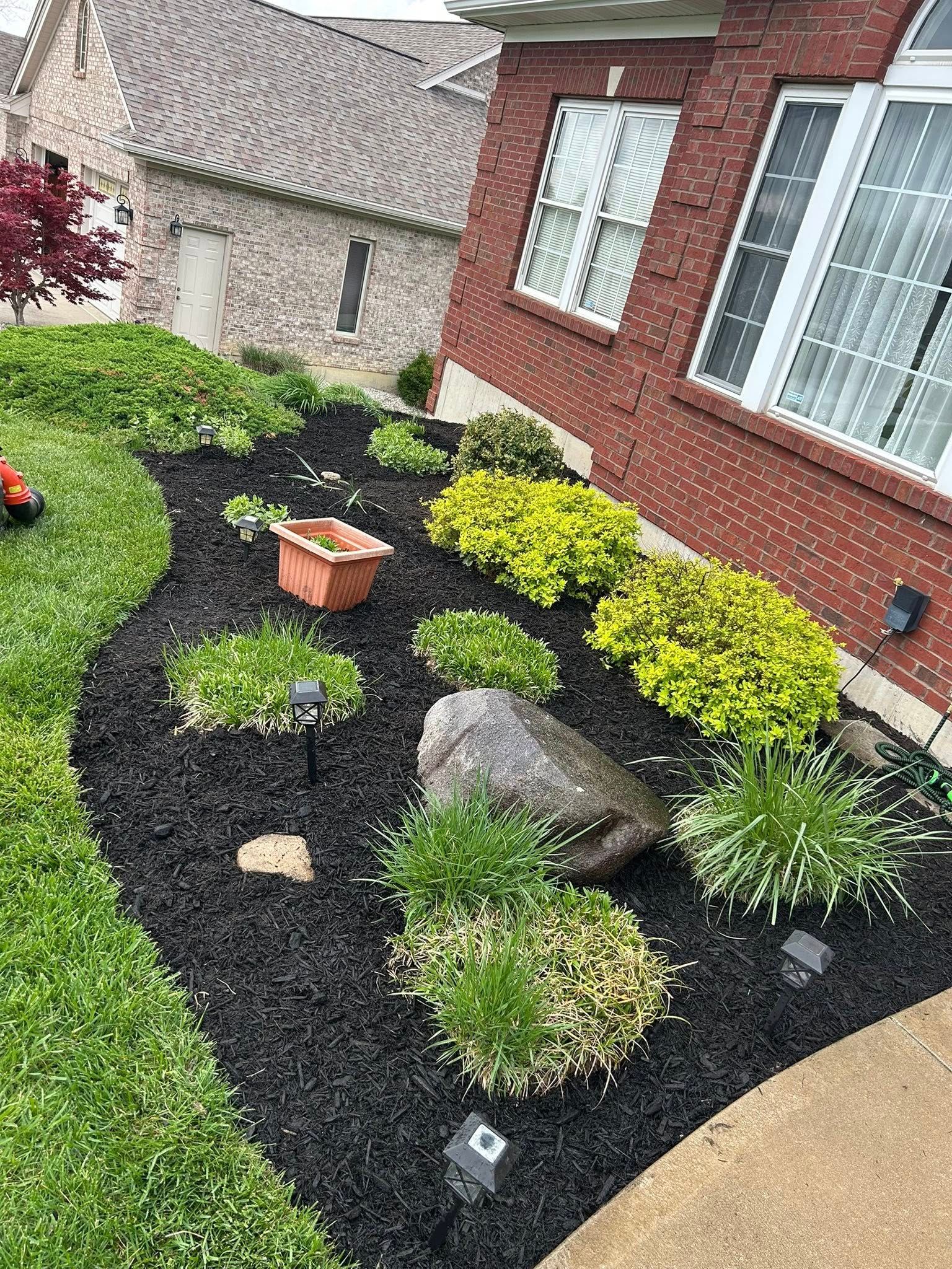 Landscaping for Gullion’s Lawn and Landscaping in DeMossville, KY