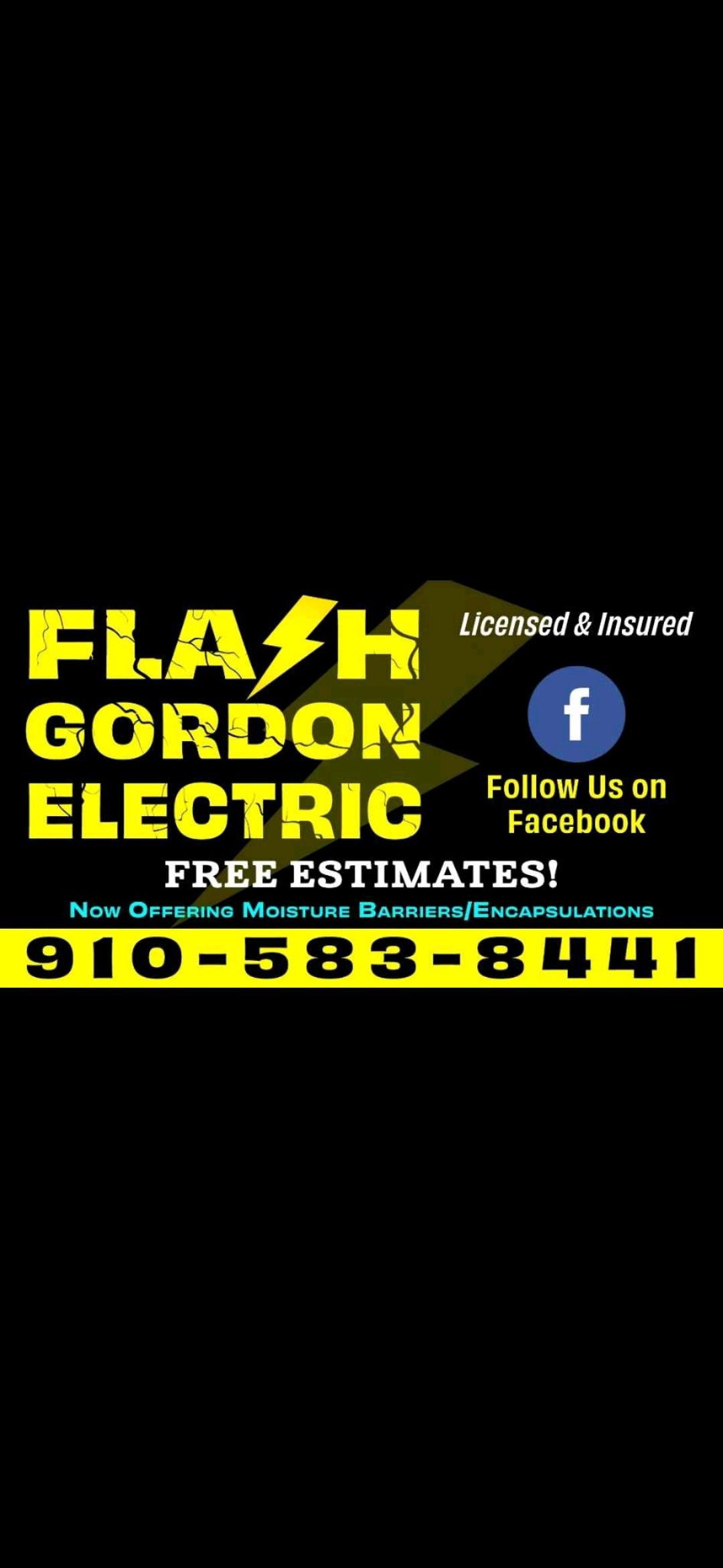  for Flash Gordon Electric LLC in Hope Mills, NC