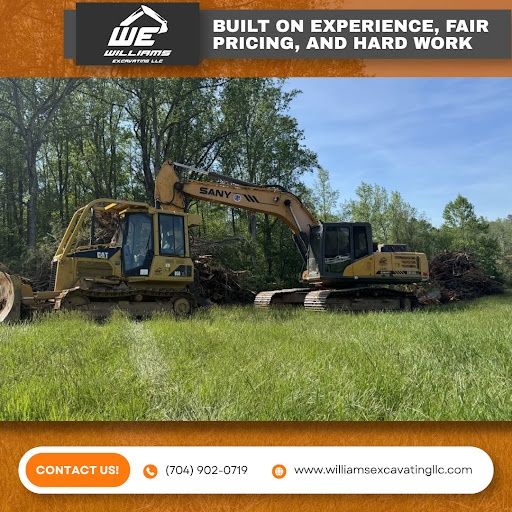 for Williams Excavating in Statesville, NC