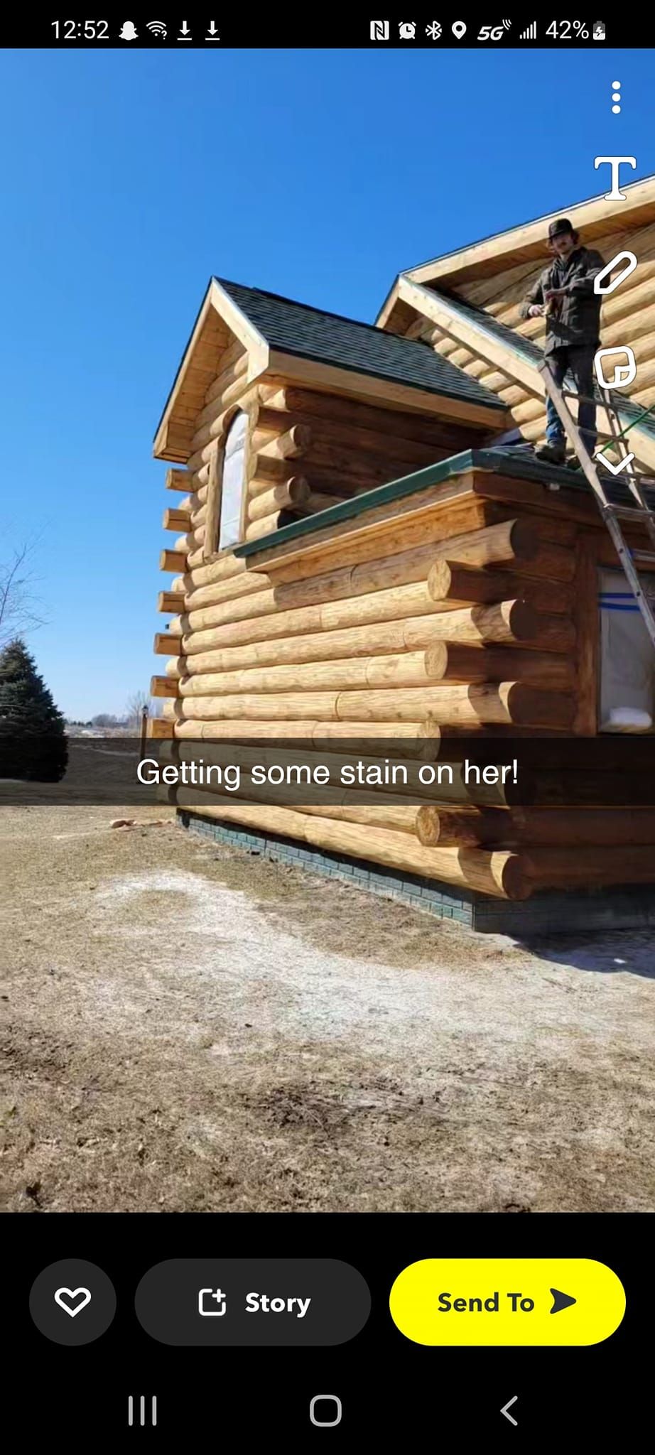 All Photos for 218 Painting & Log Restoration LLC in Britt, MN