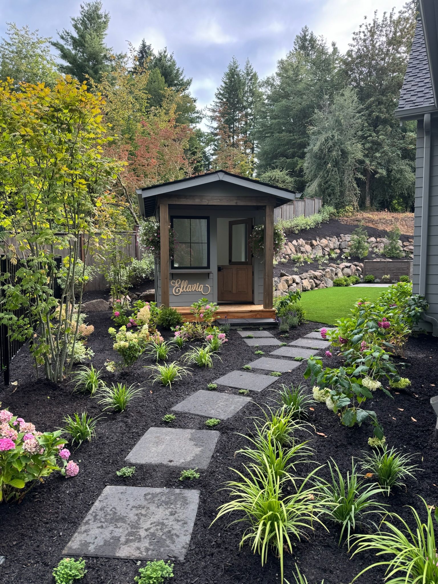  for Courtney Lewis Landscape Design in Portland, OR