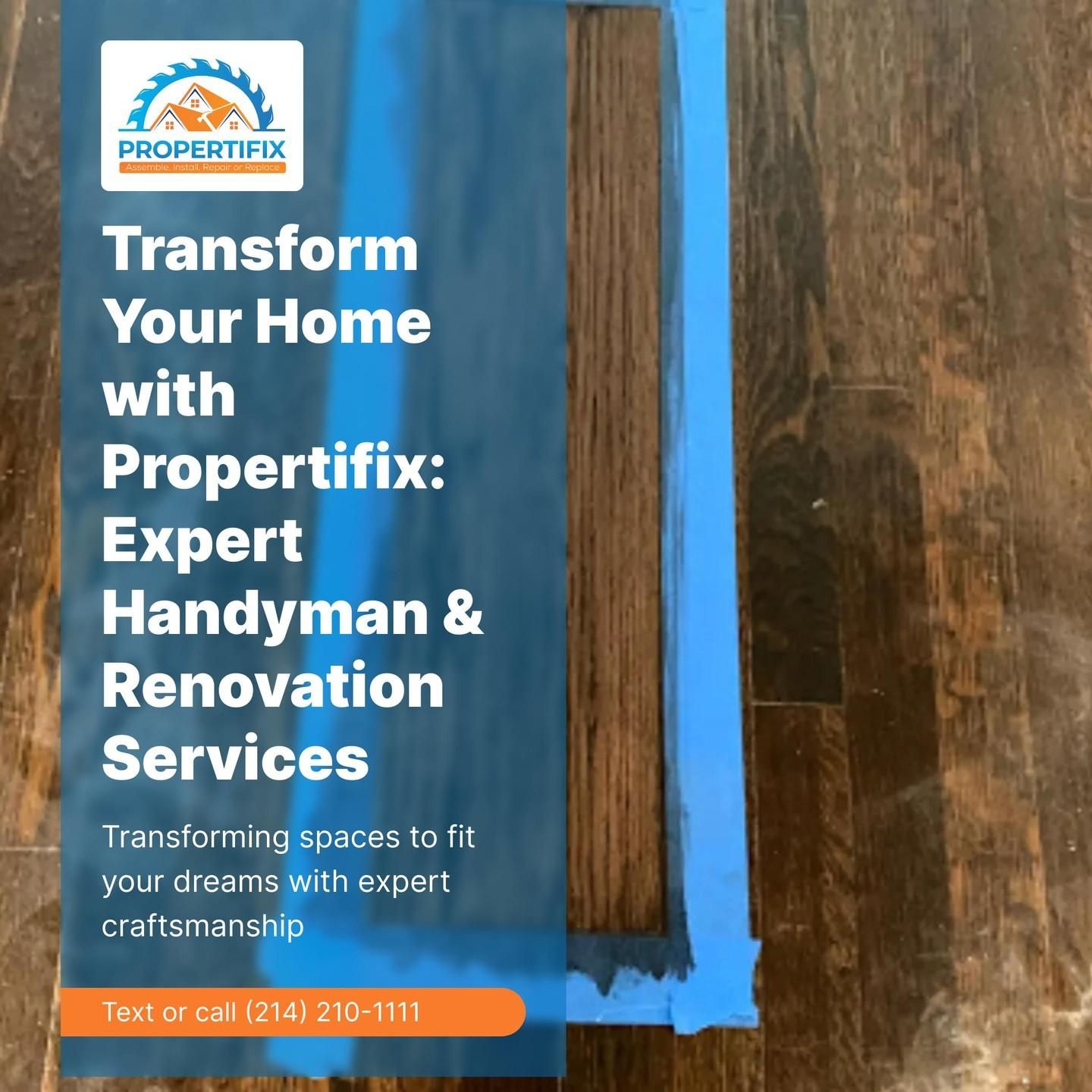  for Propertifix Handyman & Property Repair Services Near You in Dallas–Fort Worth in Lancaster, TX