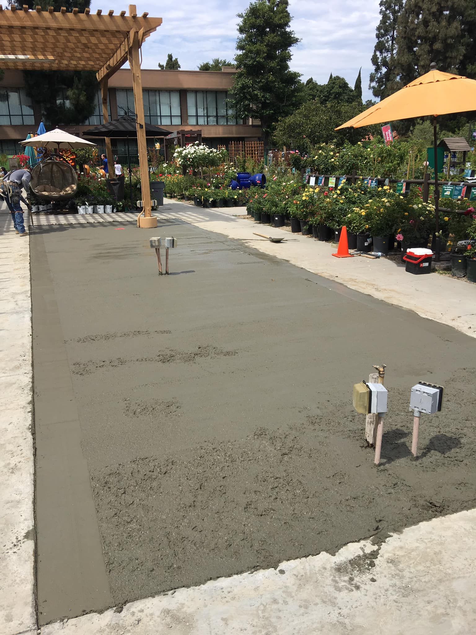  for S.L. Concrete in Glendora,  CA