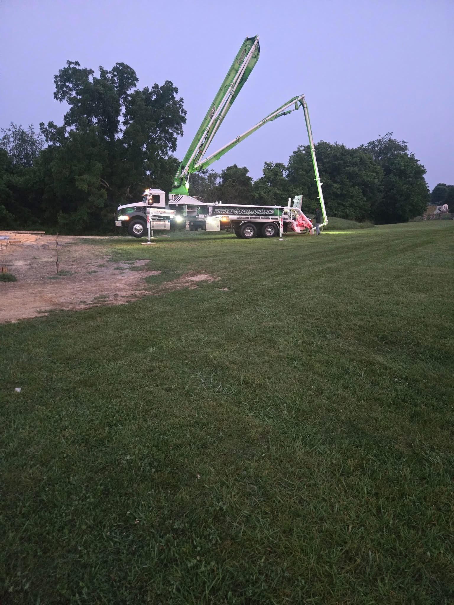  for Williams Concrete Pumping in Knoxville, Tennessee