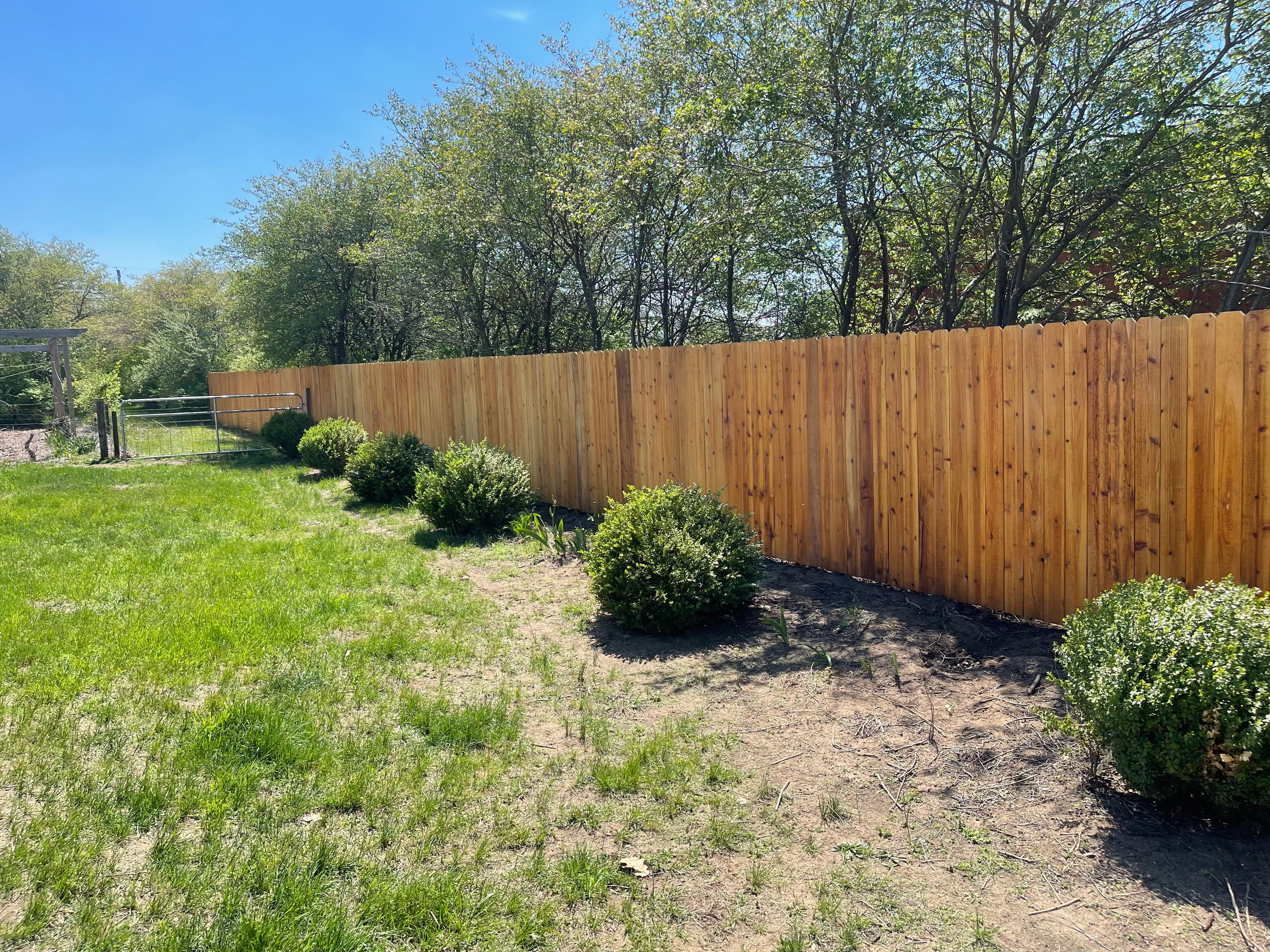 Staining for Risner Construction in De Motte, IN