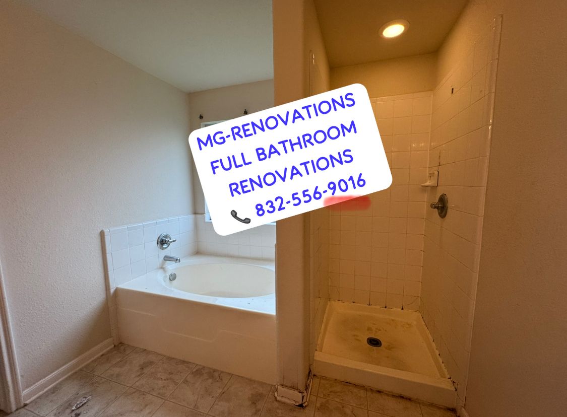  for MG Bathroom Renovations in Baytown, TX