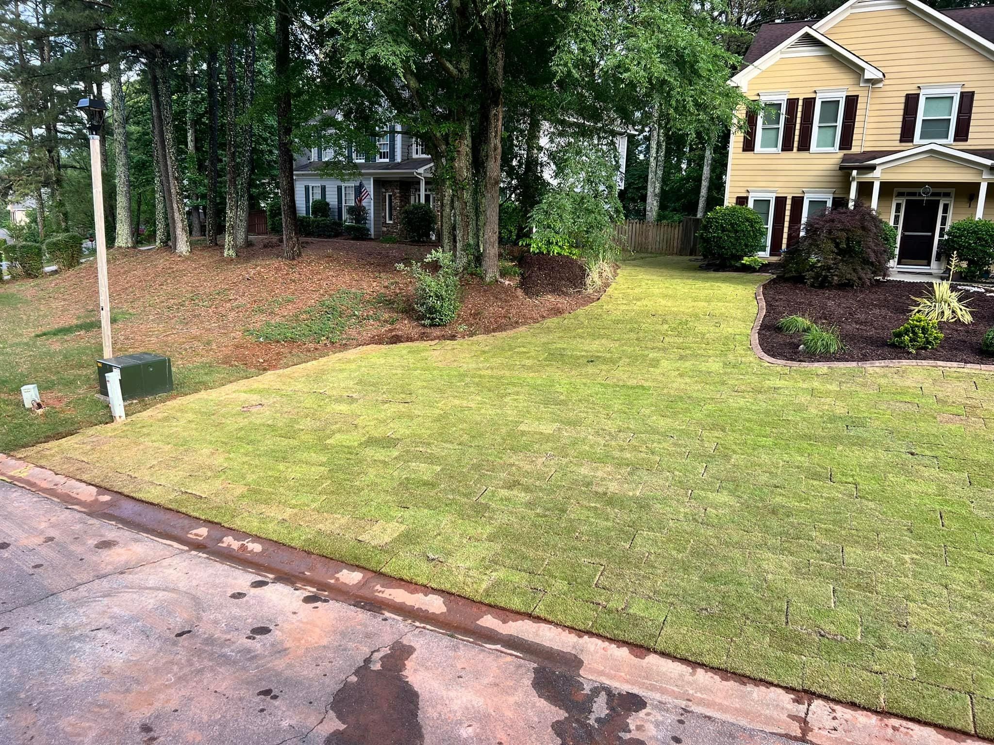 Grading & Drainage for Adams Landscape Management Group LLC. in Loganville, GA