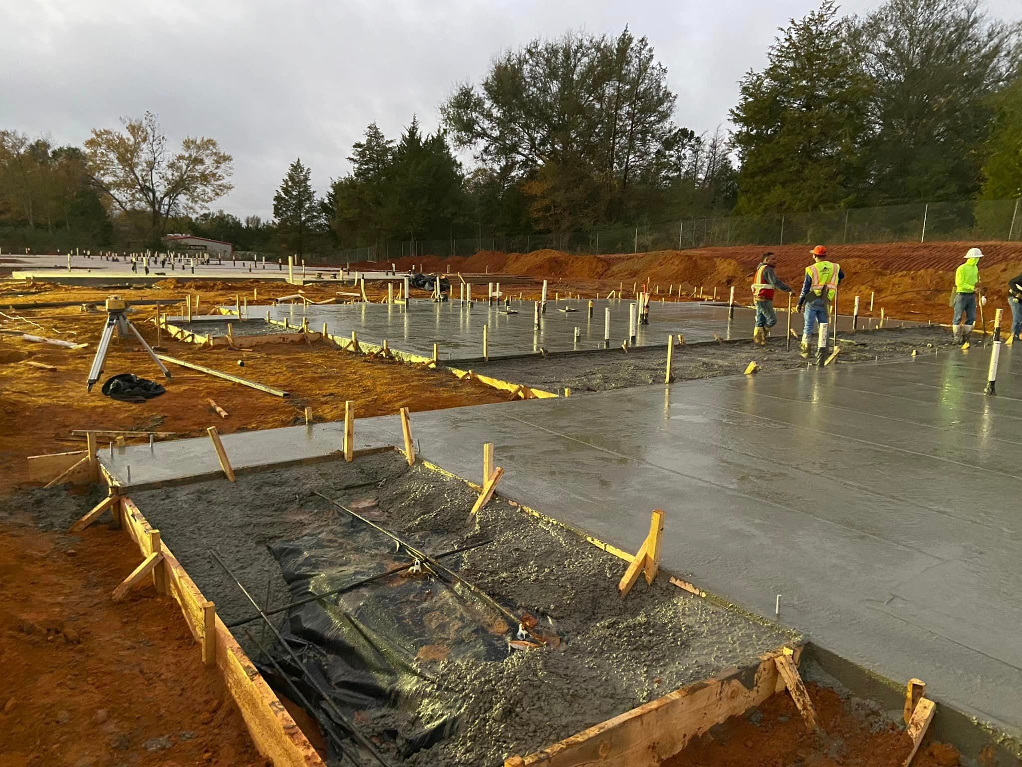 Concrete Work for JCL Concrete LLC in Streetman, TX