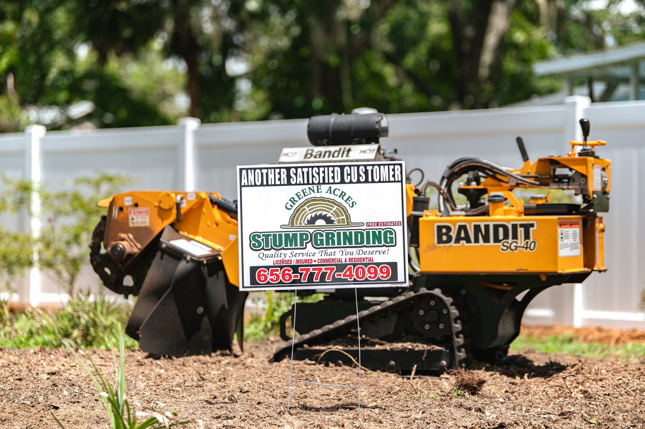  for Greene Acres Stump Grinding in Plant City, FL