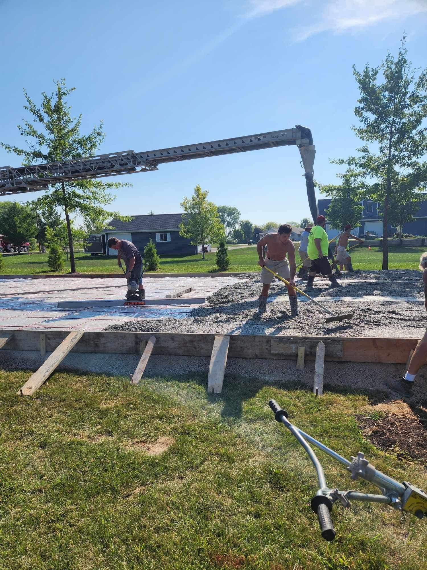  for TC Concrete LLC in Kaukauna, WI
