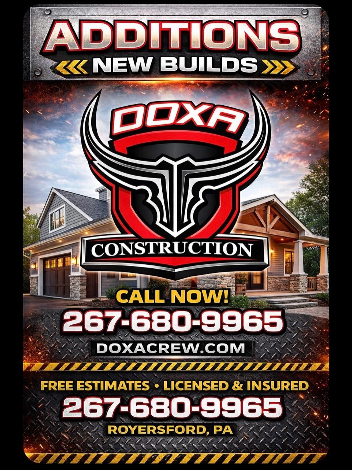  for Doxa Construction Inc. in Royersford, PA
