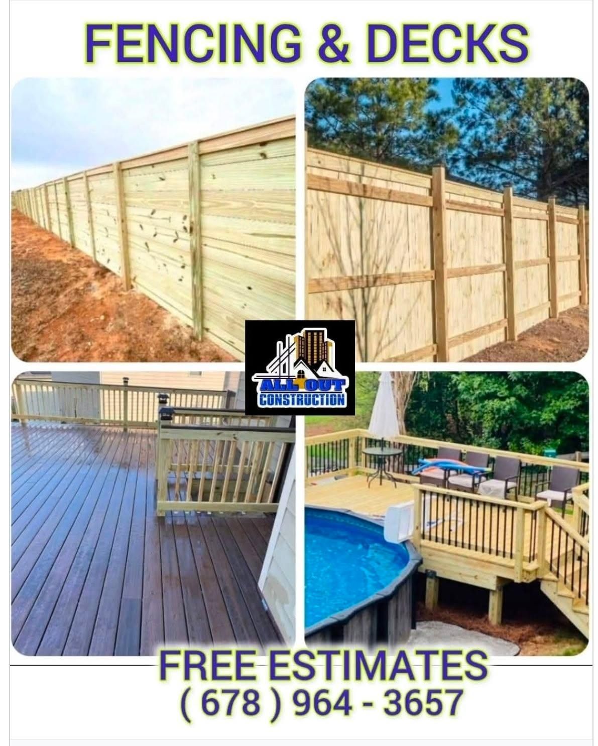  for All Out Construction in Atlanta, GA