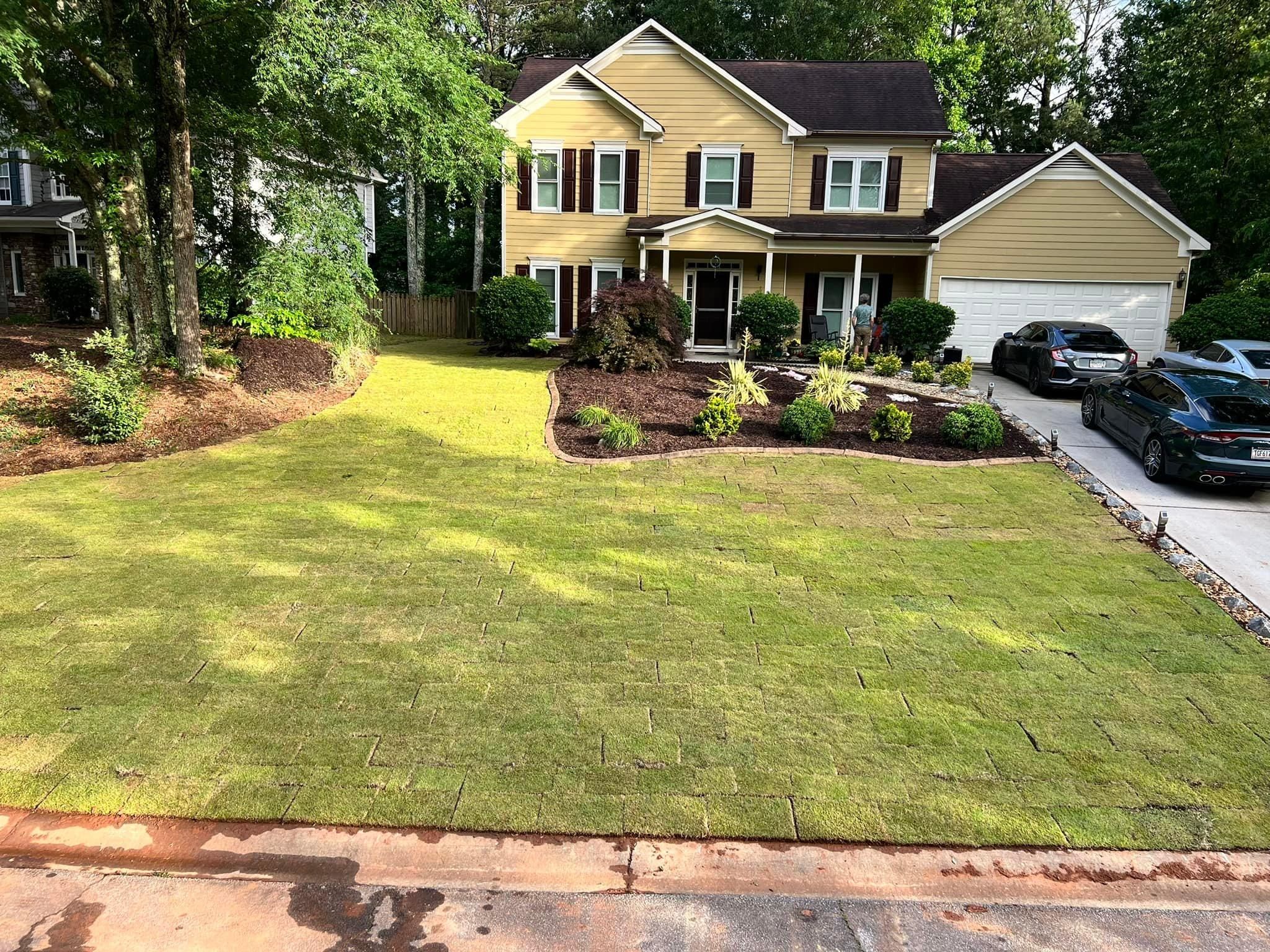 Grading & Drainage for Adams Landscape Management Group LLC. in Loganville, GA