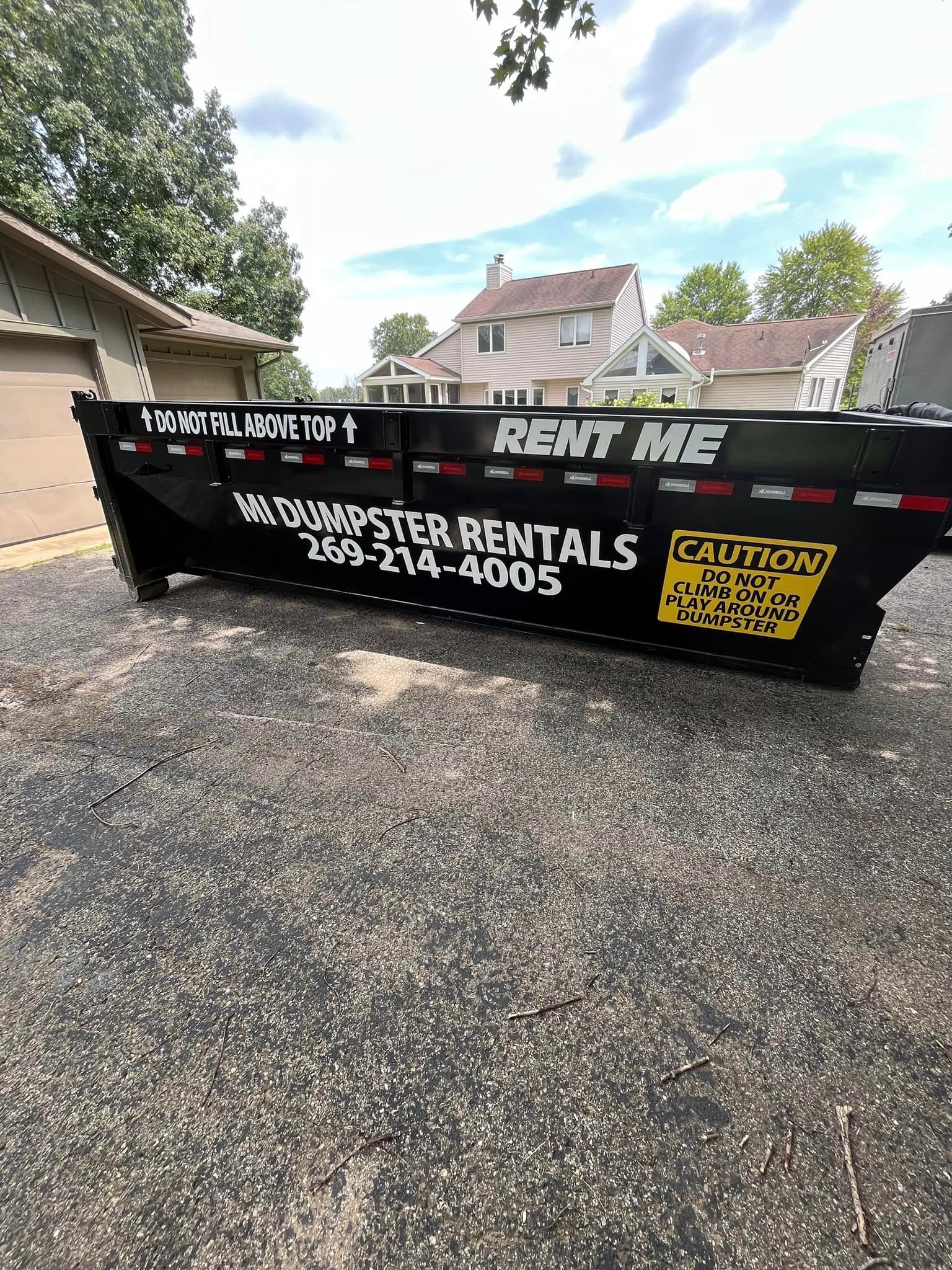  for MI Dumpster Rentals LLC in Bangor, MI