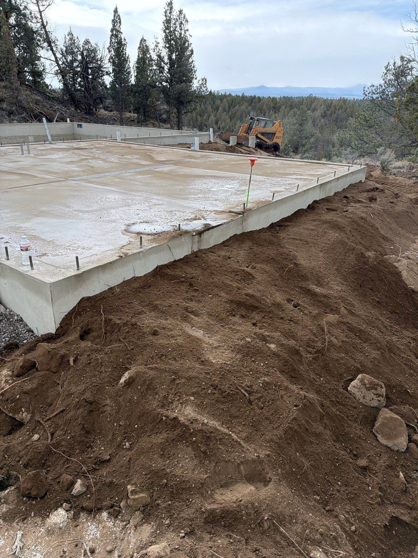 Foundation for TJR Concrete and Construction in Bend, OR