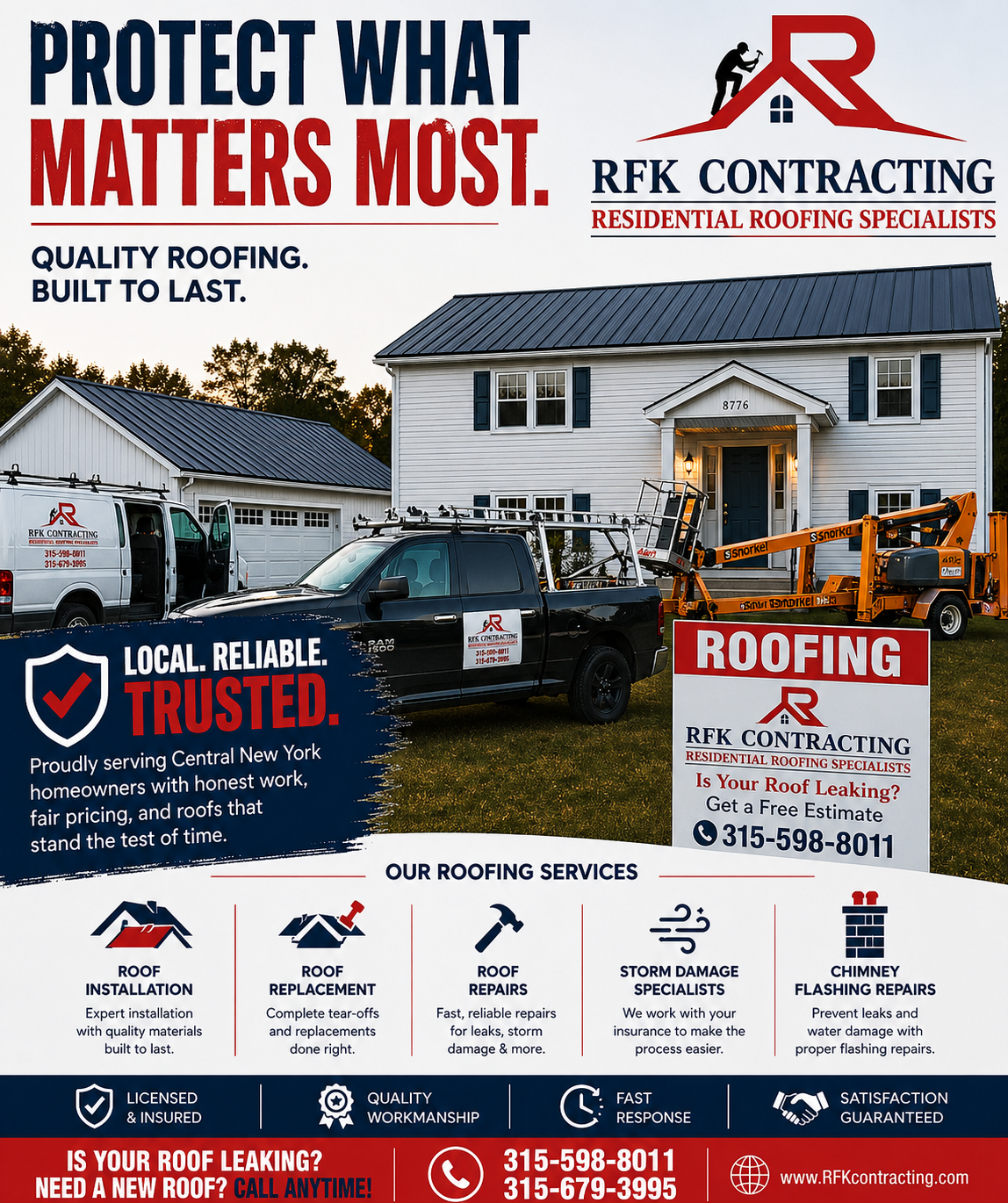  for RFK Contracting in Martville, NY