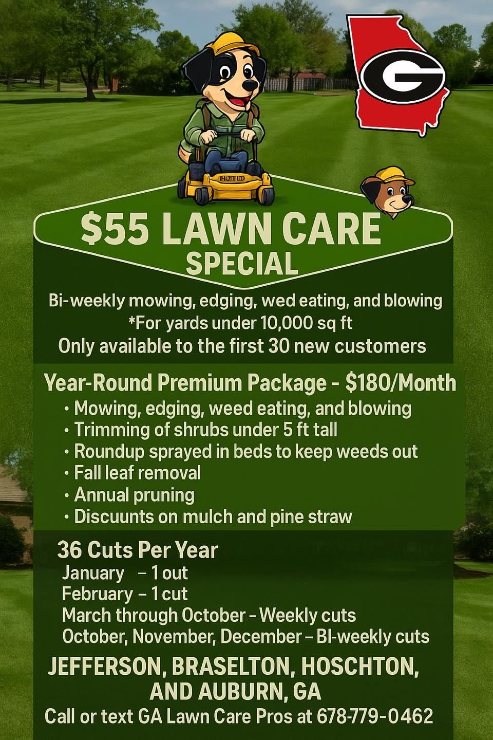  for GA Lawn Care Pros in Jefferson, GA