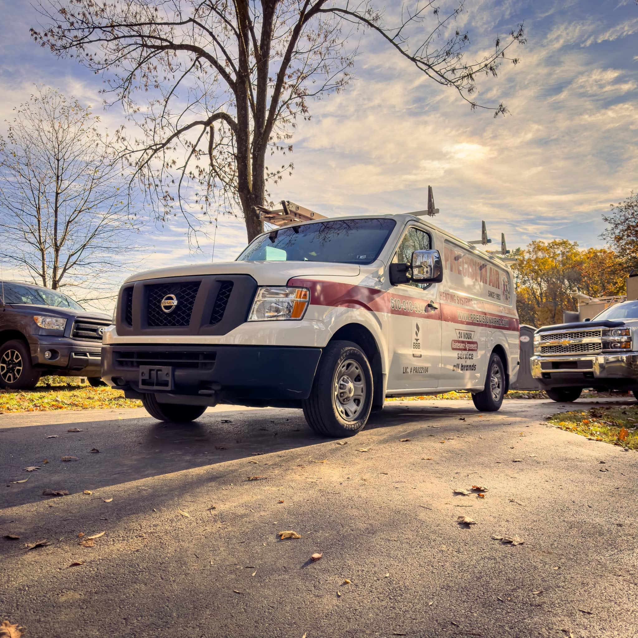 Our Fleet for Precision Air Heating Cooling in West Chester, PA