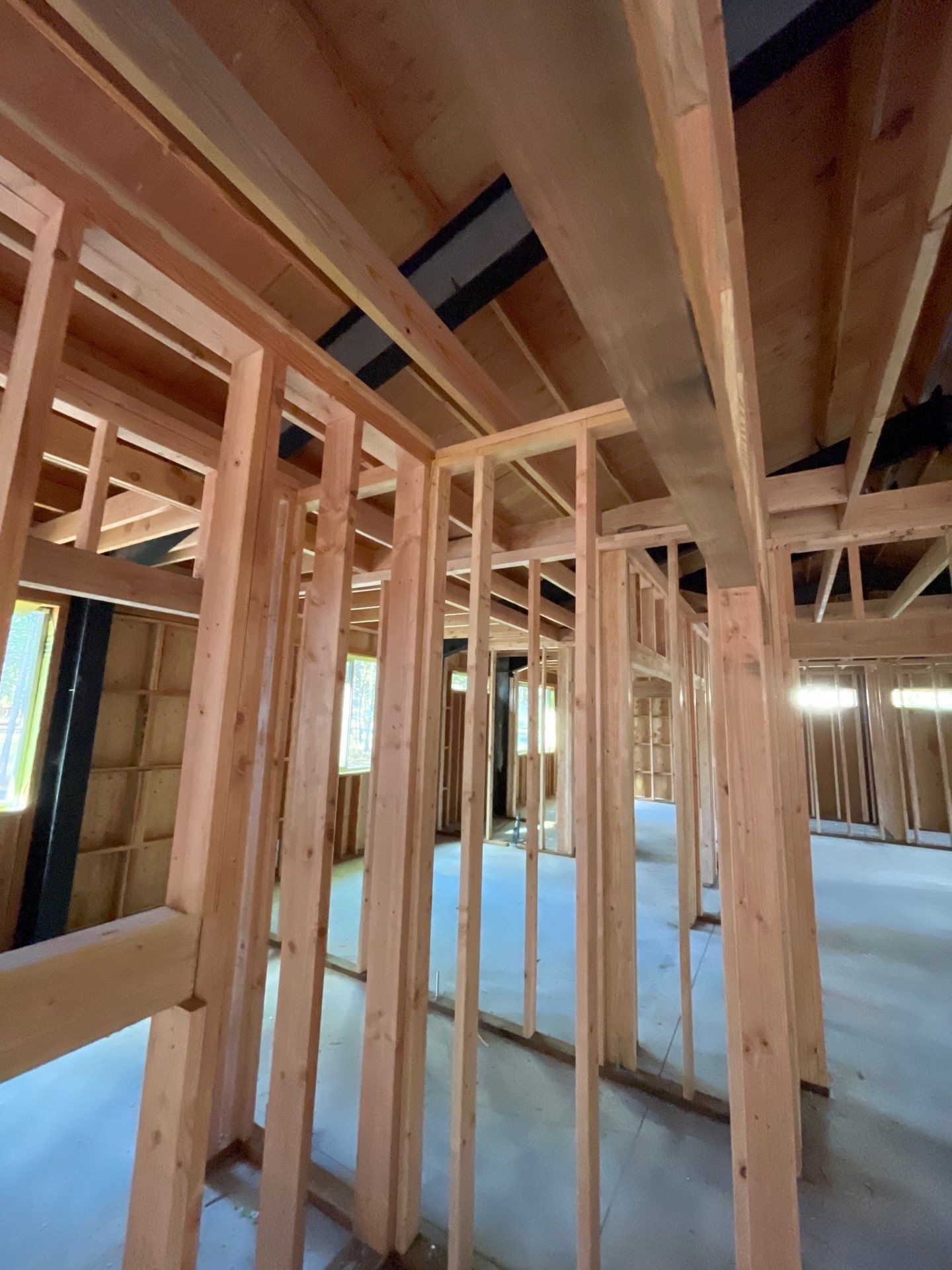 Framing for TJR Concrete and Construction in Bend, OR