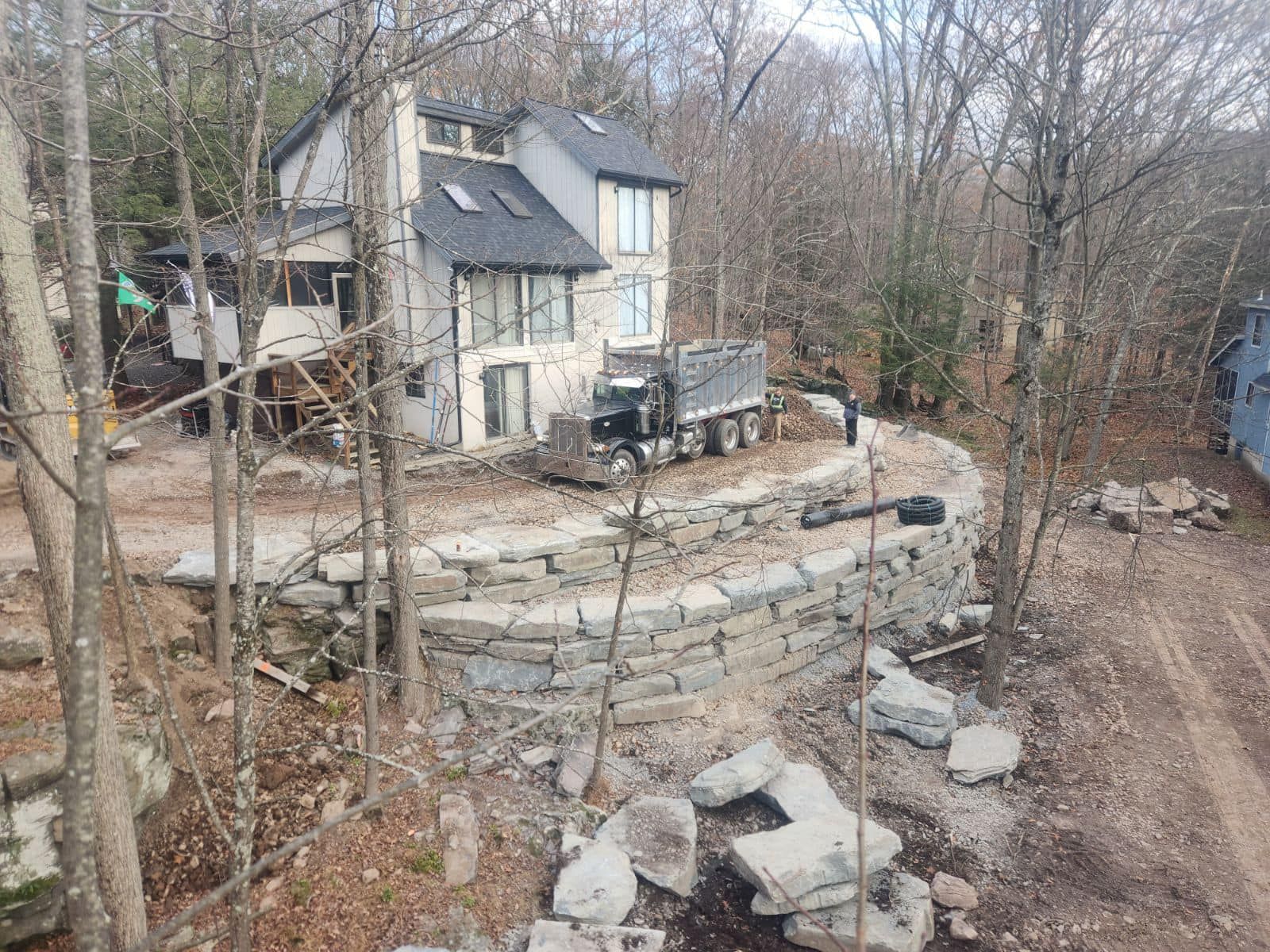 Excavating for Vandermeer Stone and Excavation in Wayne County, PA
