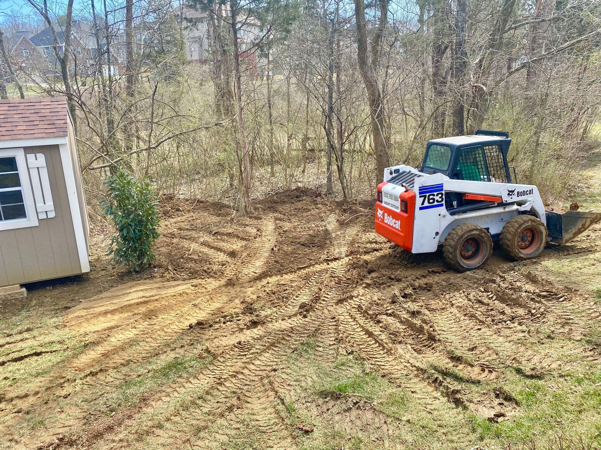 Excavating for Louisville Earth Movers in Crestwood, KY