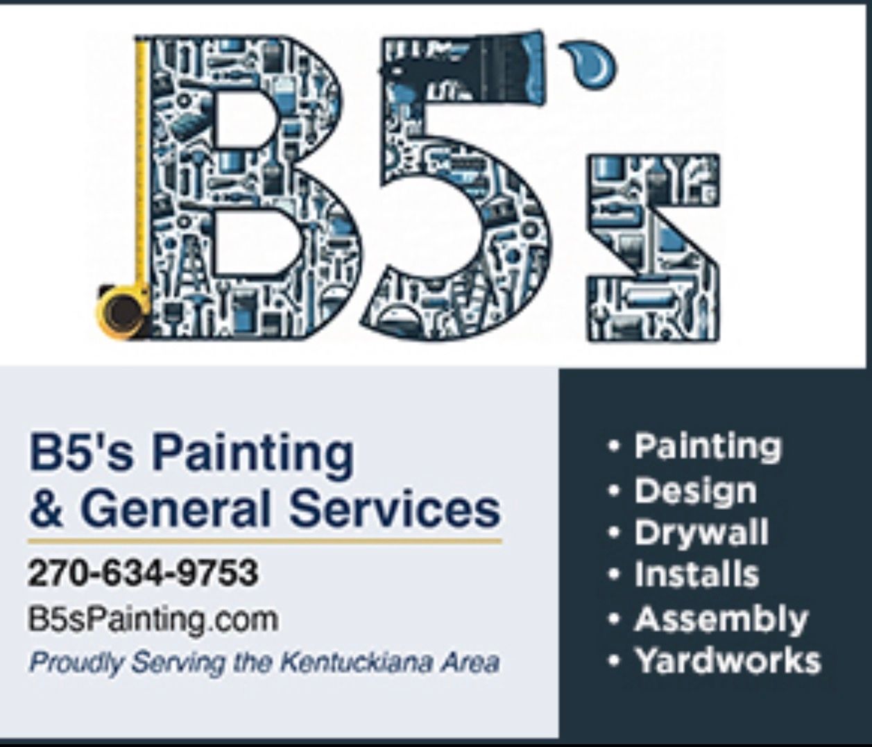  for B5’s Painting & General Services in Louisville, KY