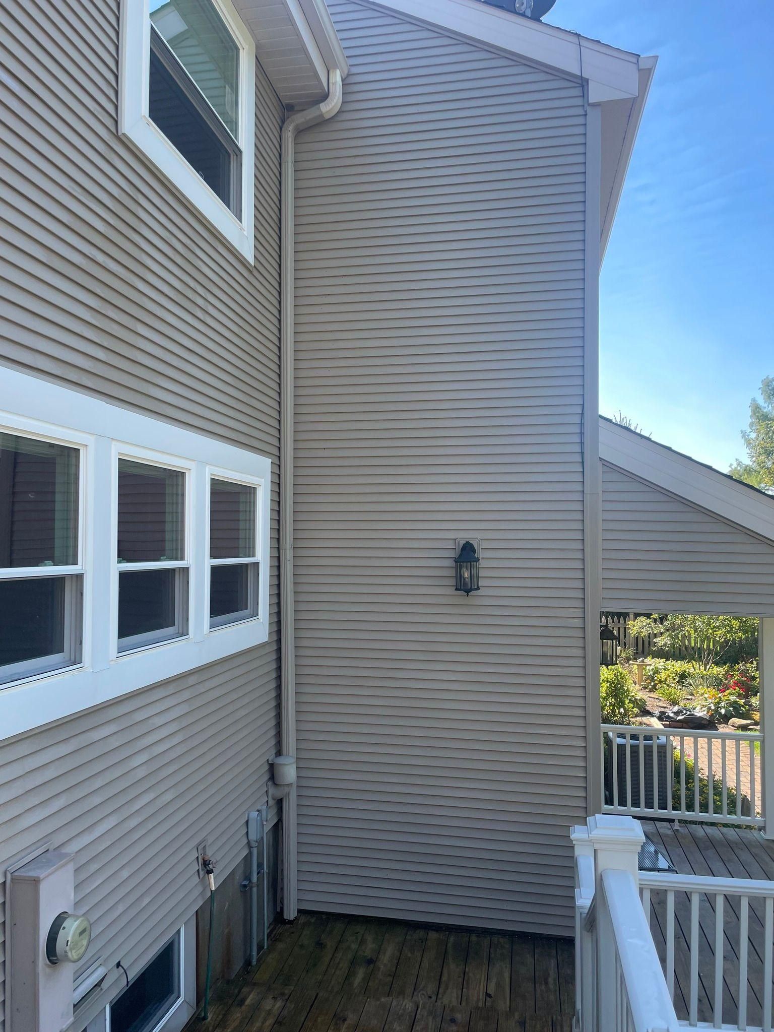 Home Softwash for J&J Power Washing and Gutter Cleaning in Geneva, IL