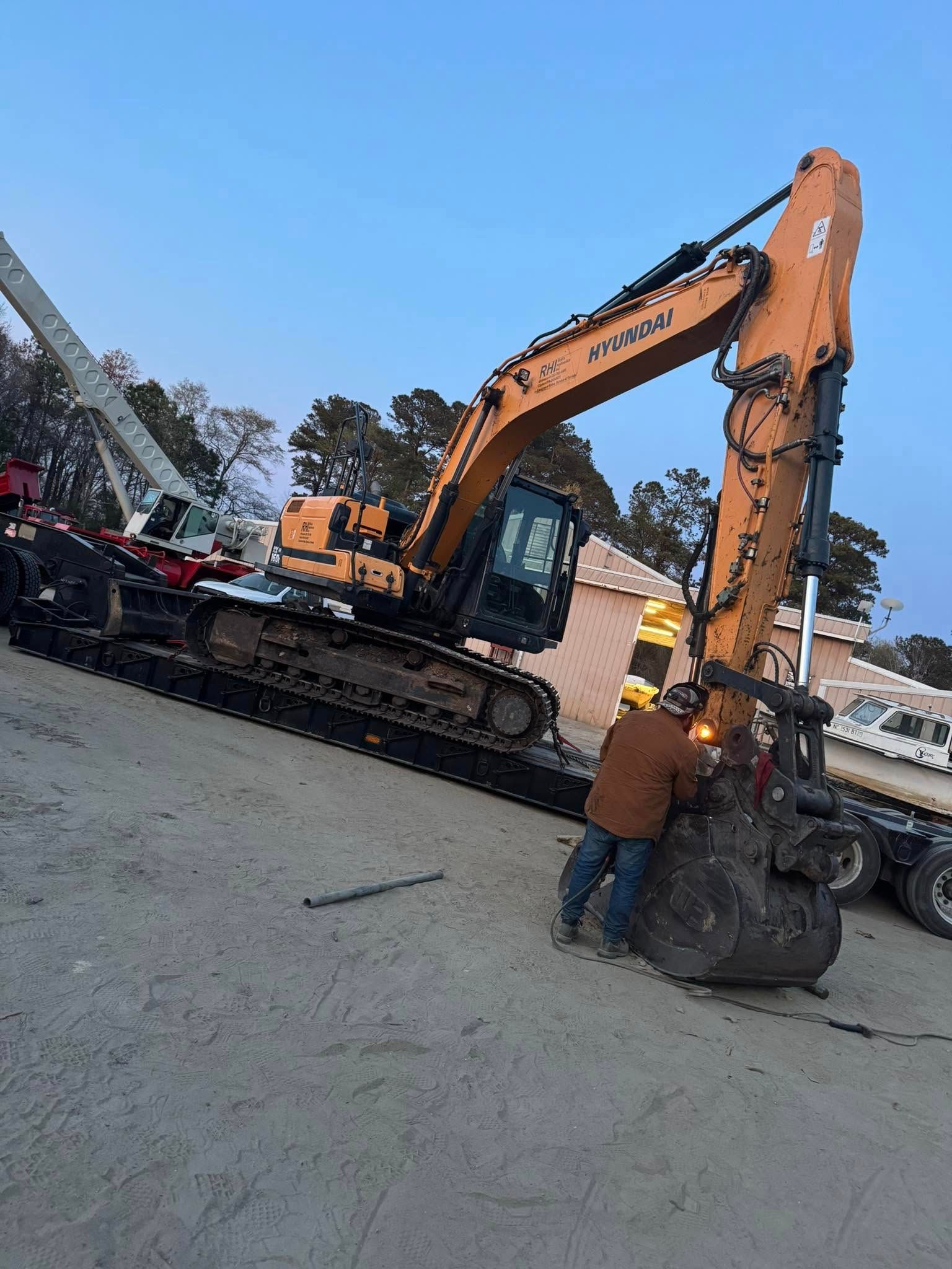 Excavating for Beards Creek Construction in Grantsboro, NC