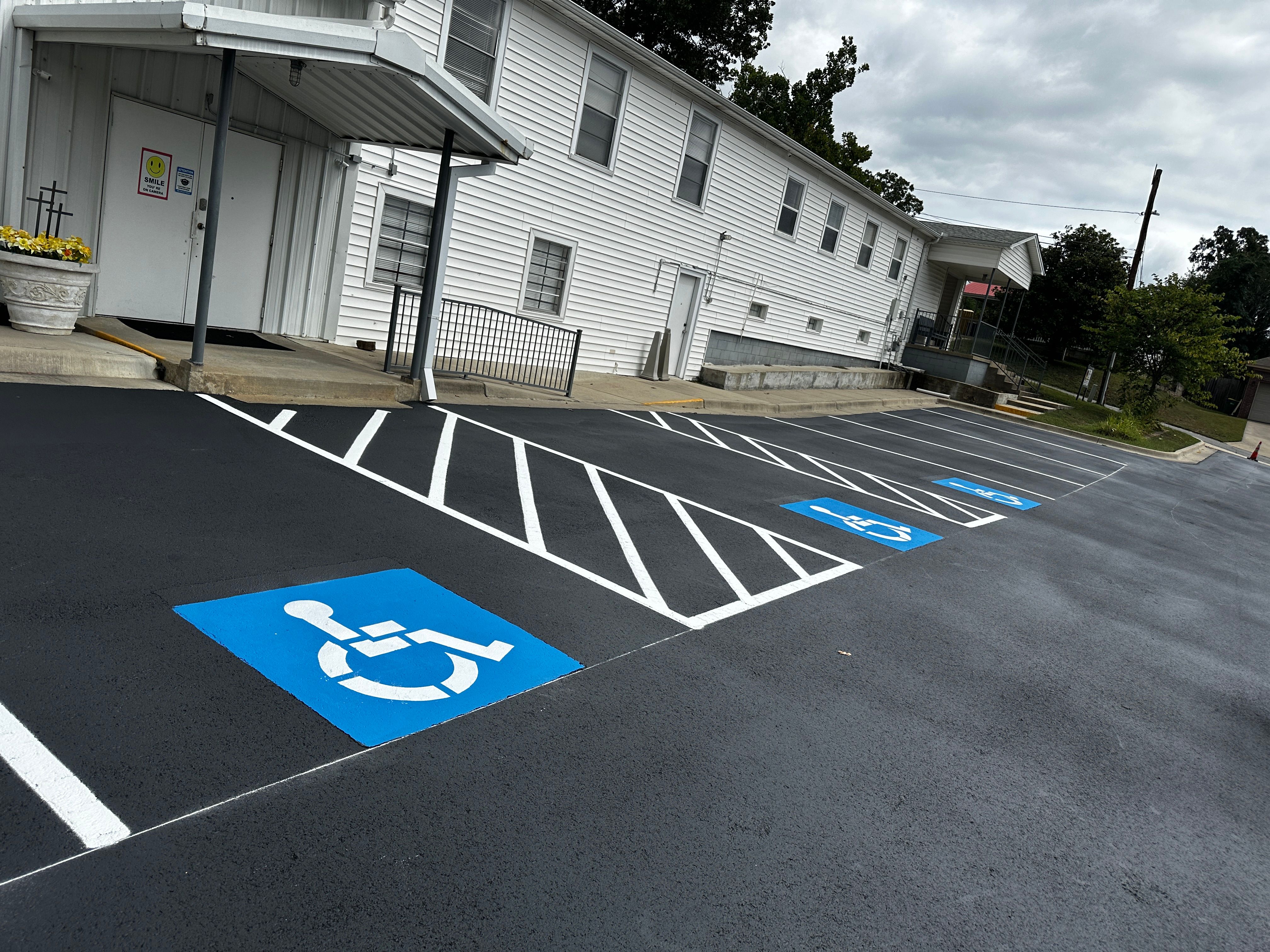 All Photos for Straight Line Striping in Little Rock, AR