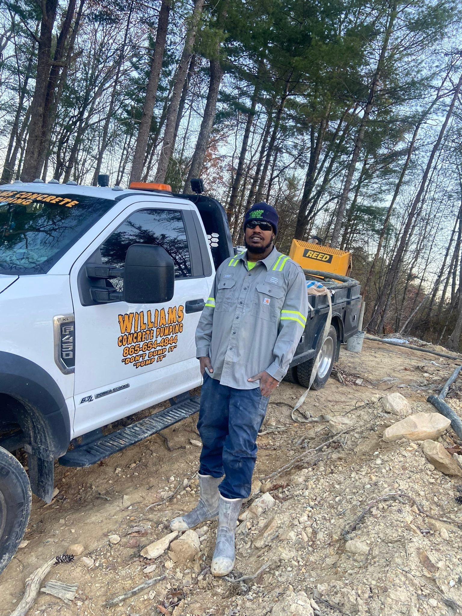  for Williams Concrete Pumping in Knoxville, Tennessee