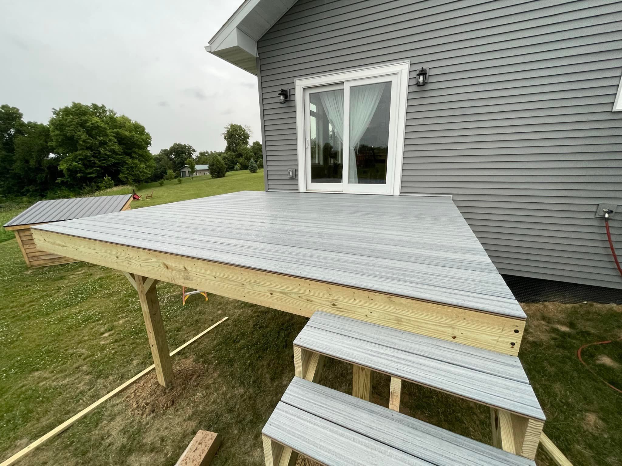 Exterior Renovations for Goeke Construction LLC in La Farge, WI