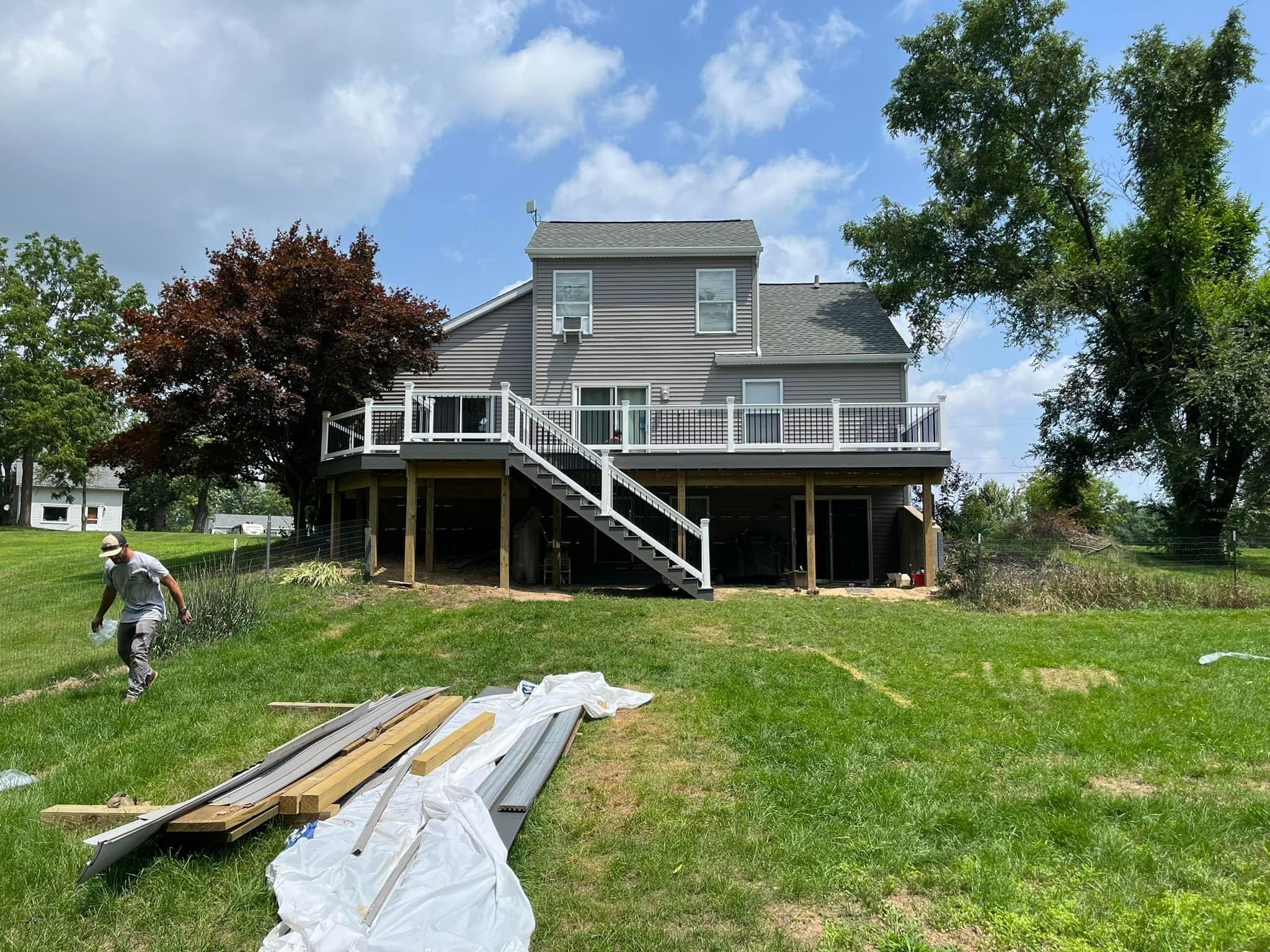 Deck & Patio Installation for BASE Contracting in Dundee,  MI