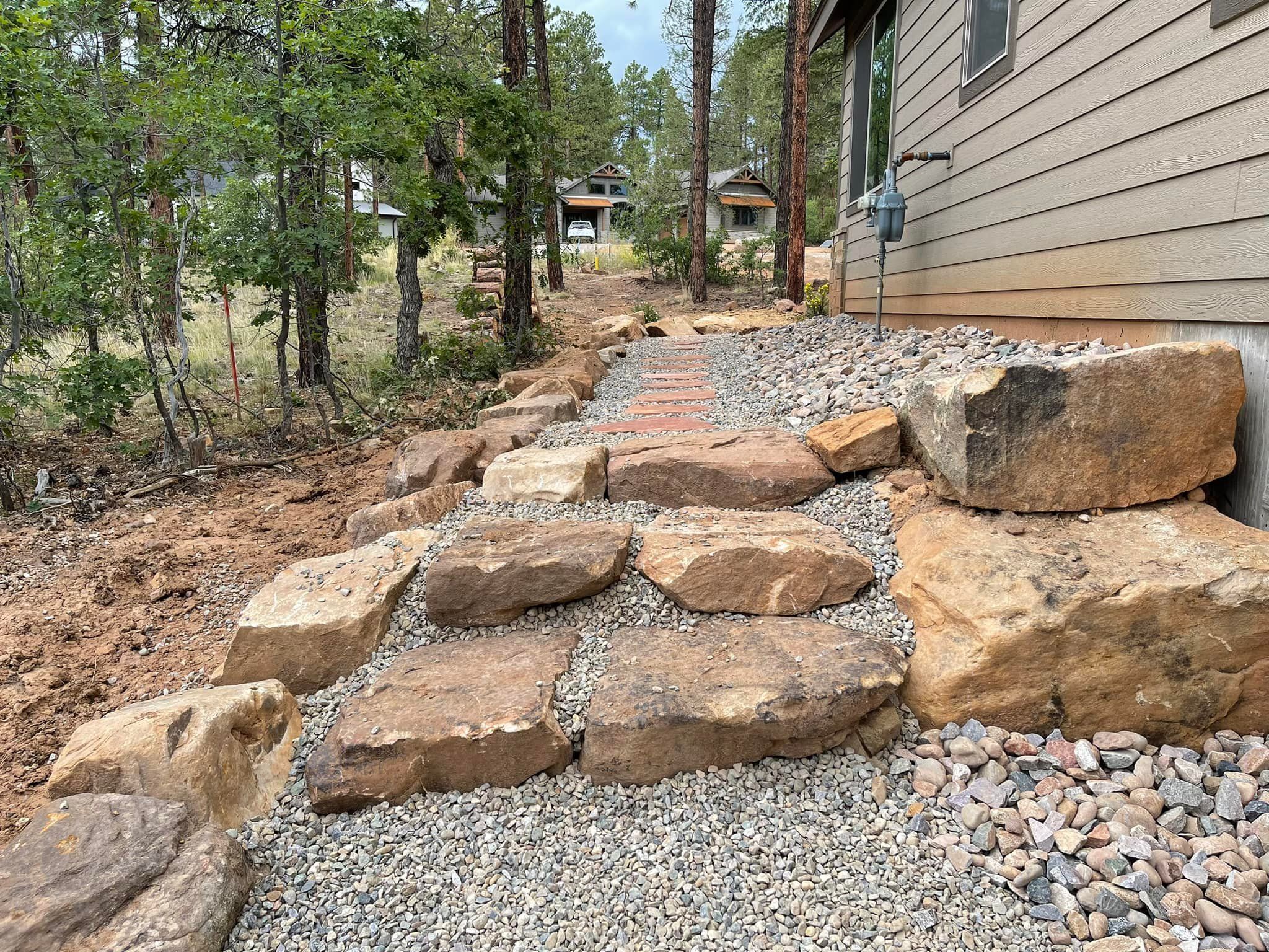 Hardscaping Landscaping for Kokopelli Landscaping and Irrigation Services in Durango, CO