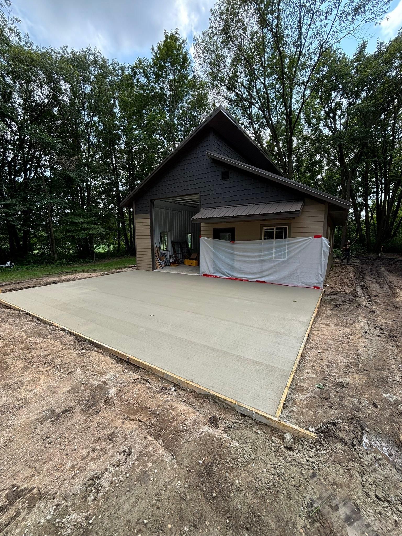  for Johnson Concrete in New London, MN