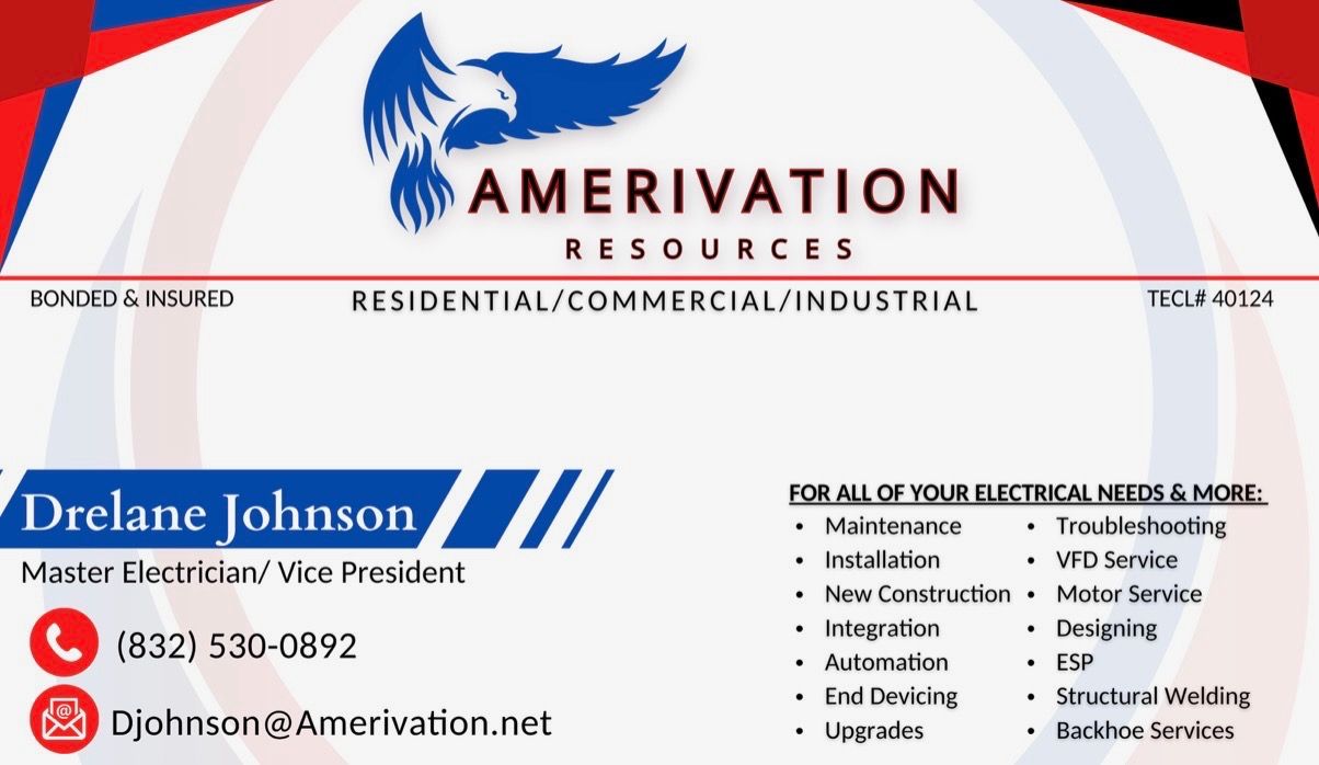 Drelane Johnson at Amerivation Resources in Odessa, TX