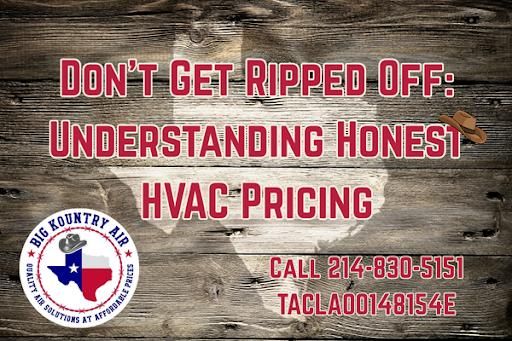  for Big Kountry Air in McKinney, TX