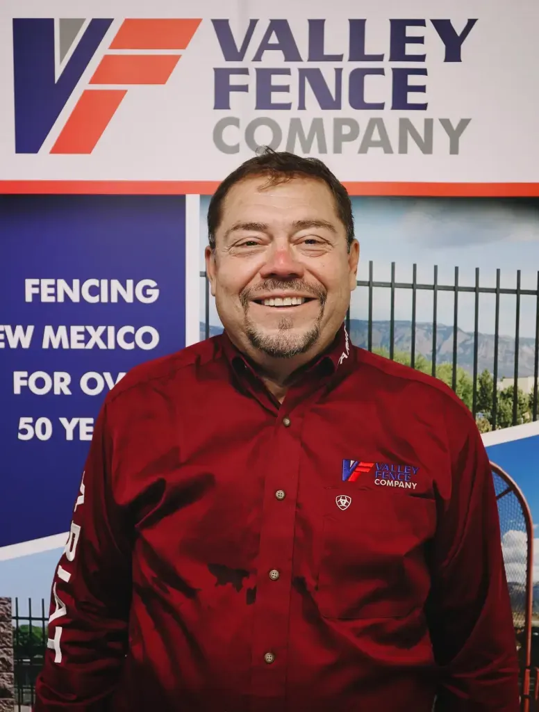 Richard Alcantar at Valley Fence Company in Rio Rancho, NM
