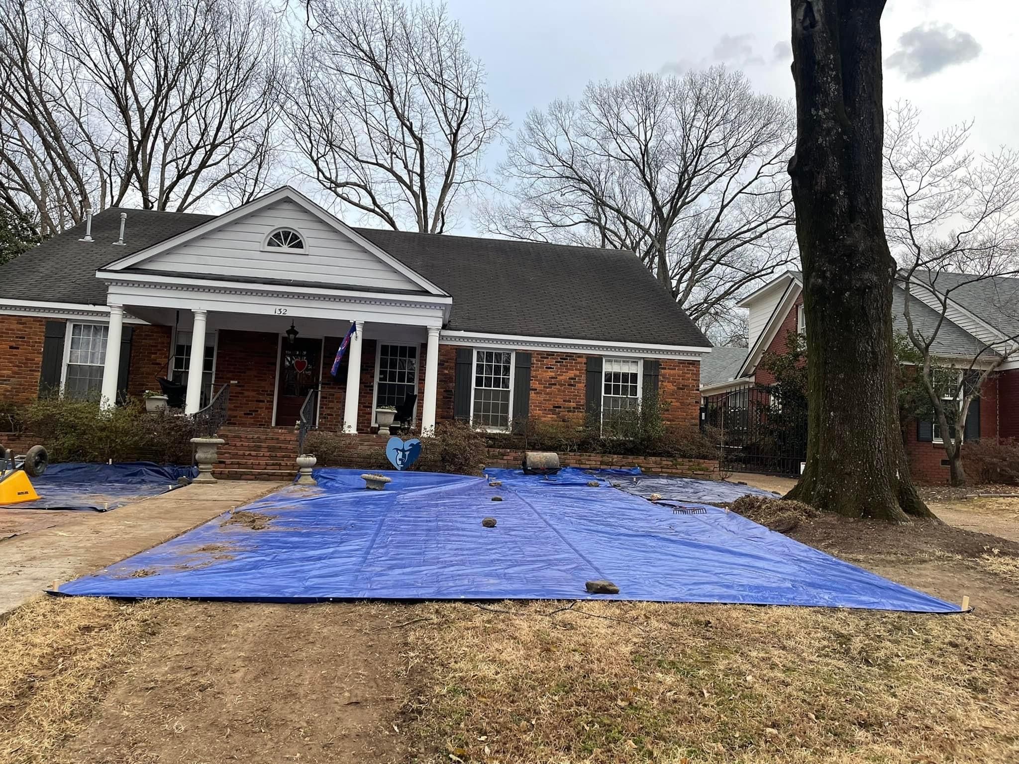 Residential Landscaping for Emory's Garden Landscape Emporium in Memphis,  TN