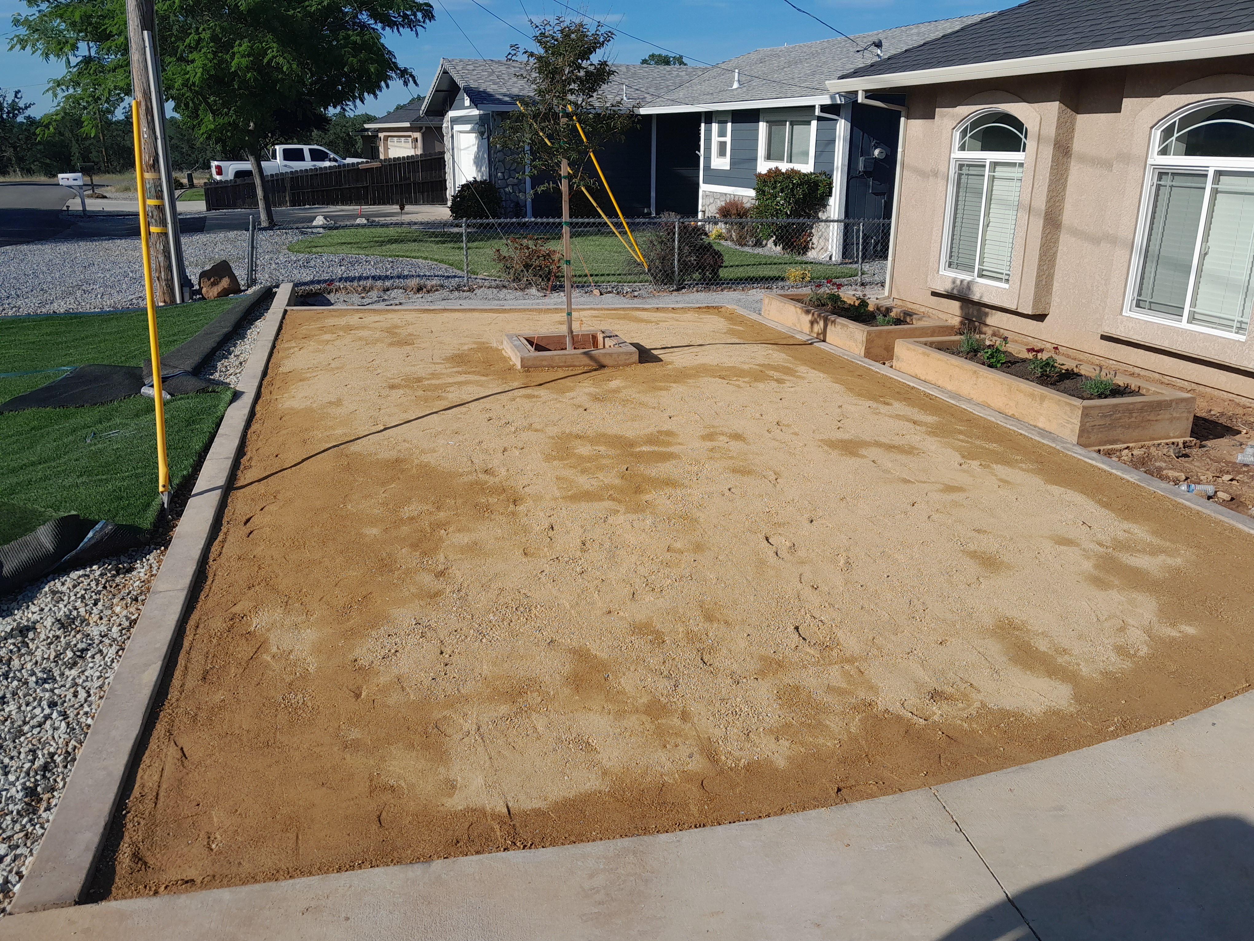 Landscaping for Austin LoBue Construction in Cottonwood, CA