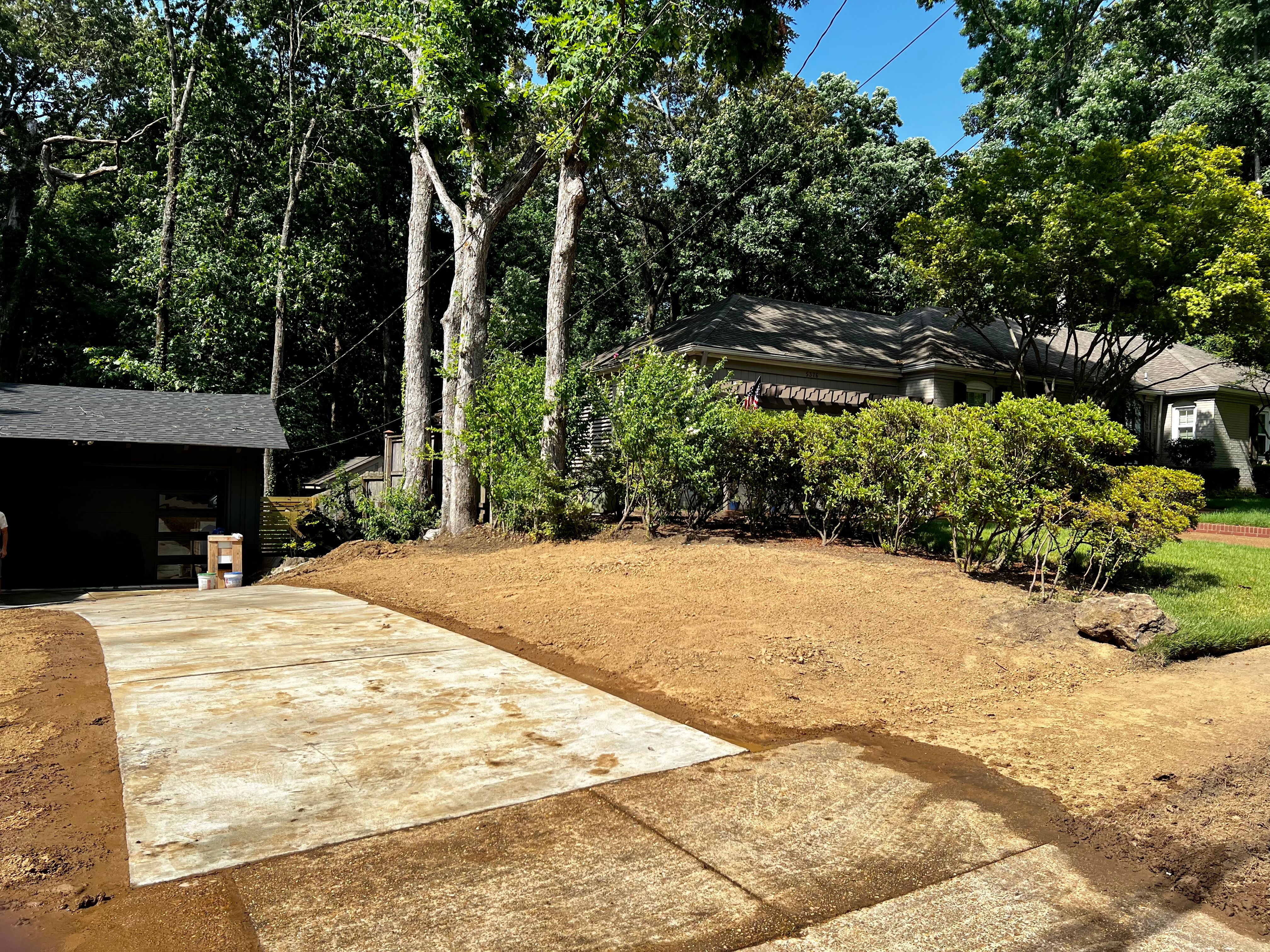 Suggs Landscape  for Emory's Garden Landscape Emporium in Memphis,  TN