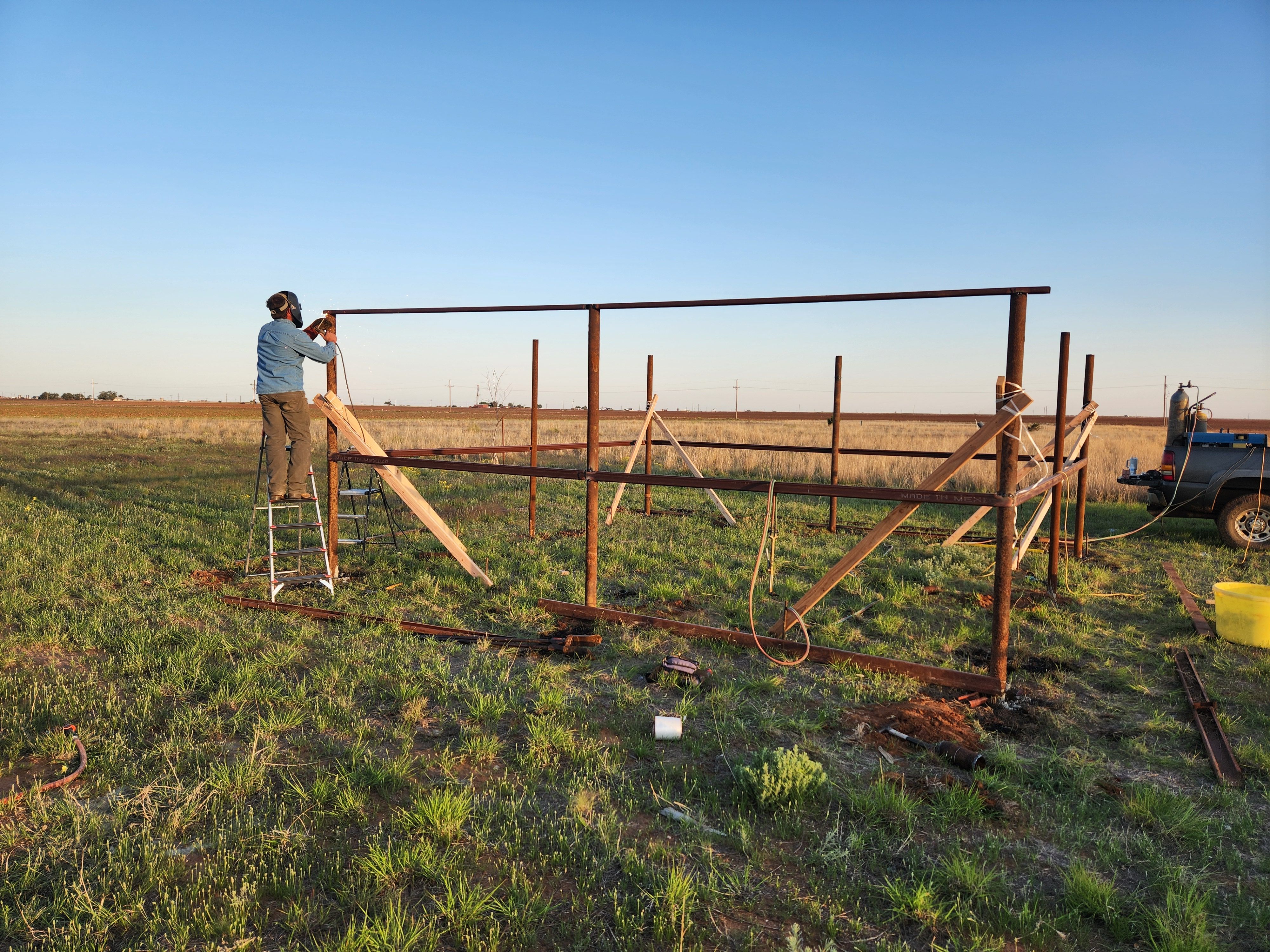 Chicken Pen for Prairie Land Properties LLC in Lubbock, TX