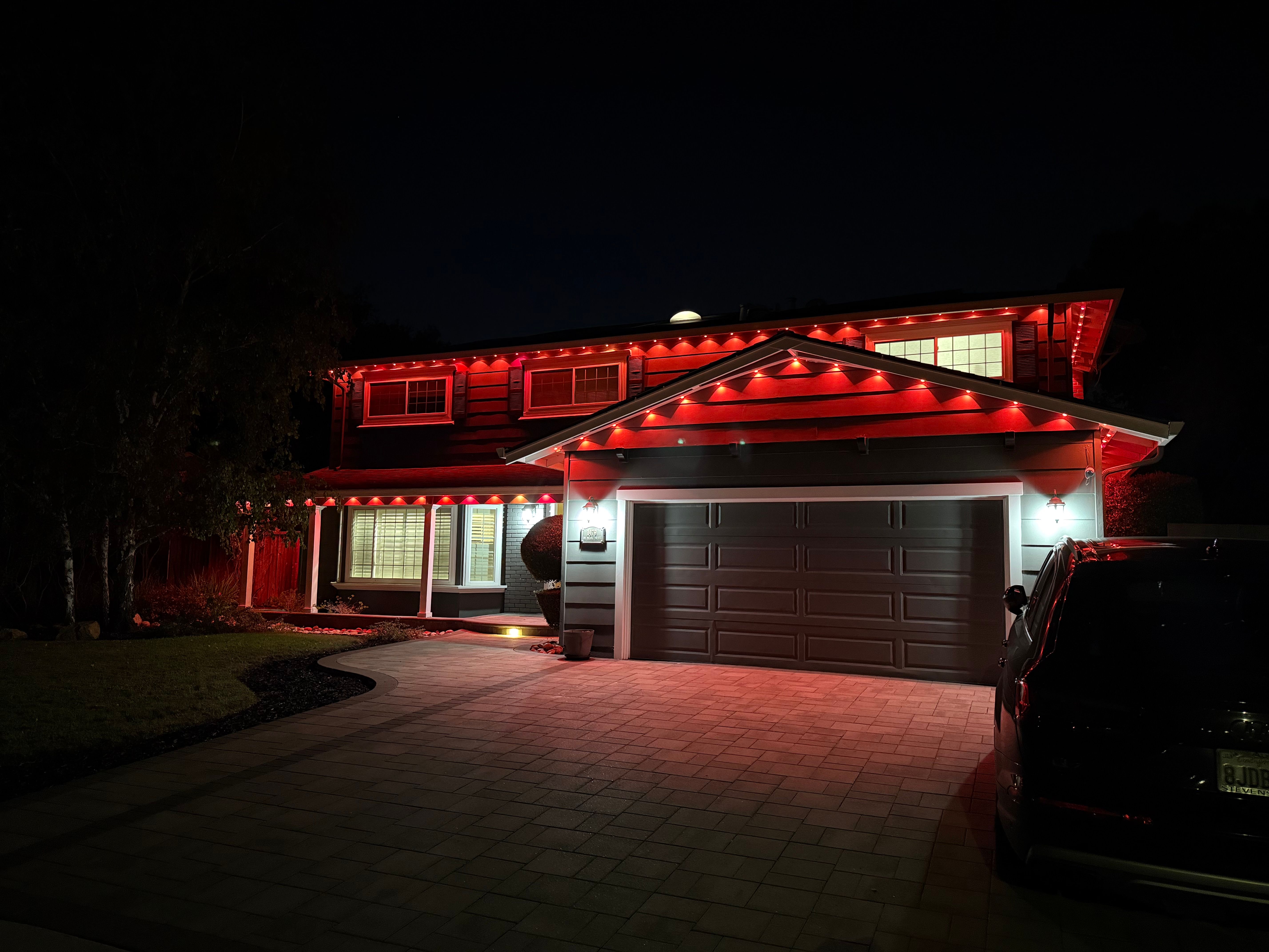 Holiday lighting  for GGG Home Services in San Jose, CA