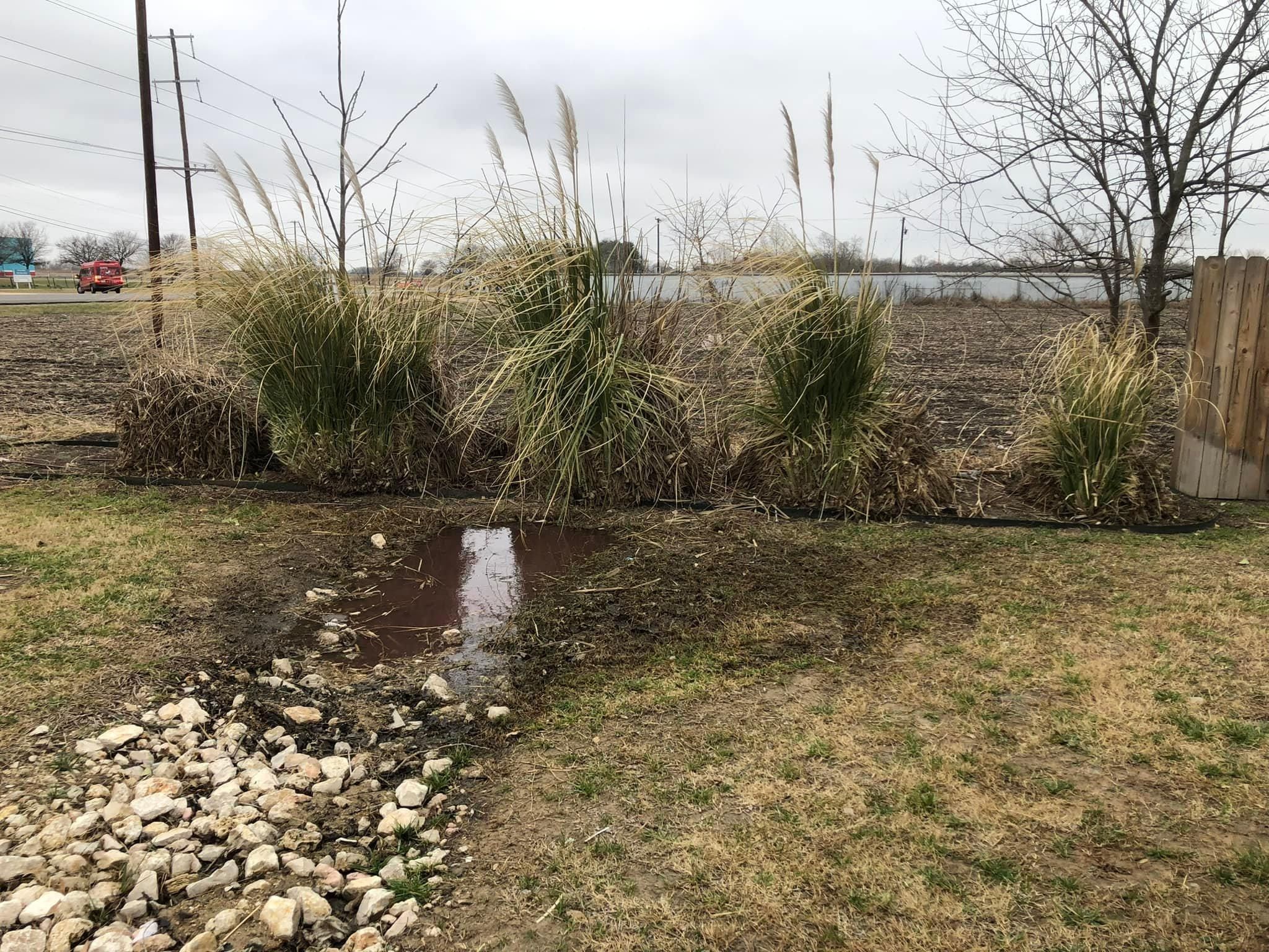 Mowing for Allen Lawn Care in Taylor, Texas