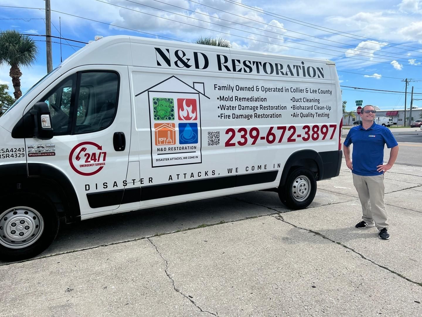  for N&D Restoration Services When Disaster Strikes, We Come In in Cape Coral,  FL